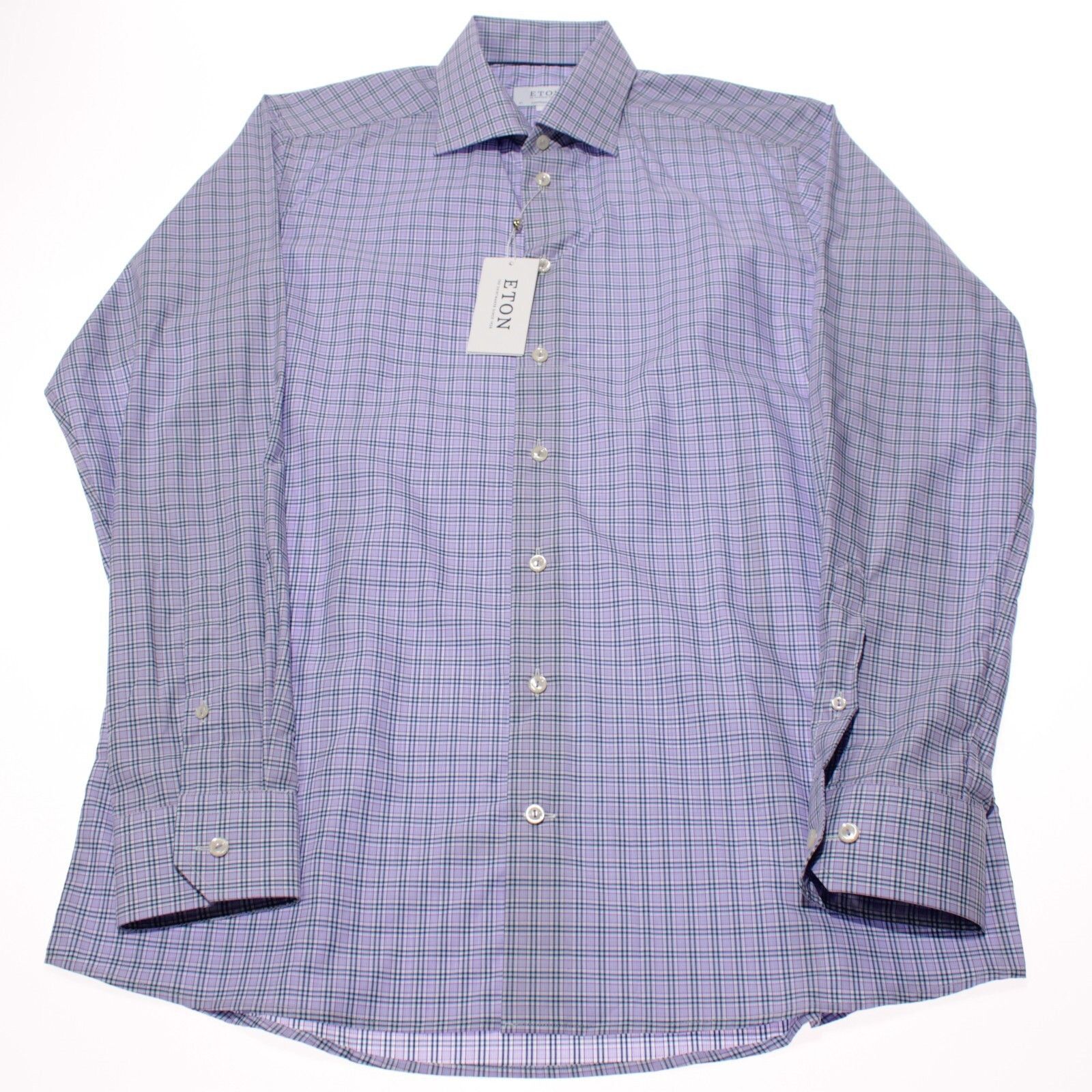 Eton Eton New with tags Shirt Size L US In Purple Size US L / EU 52-54 / 3 - 6 Thumbnail