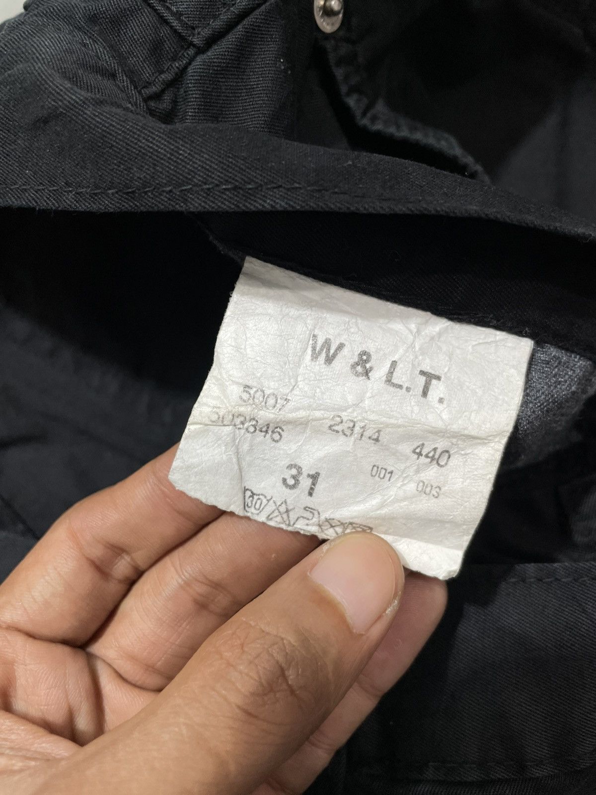 Walter Van Beirendonck Walter Van Beirendonck - Black Chino Pants Size US 31 - 5 Thumbnail