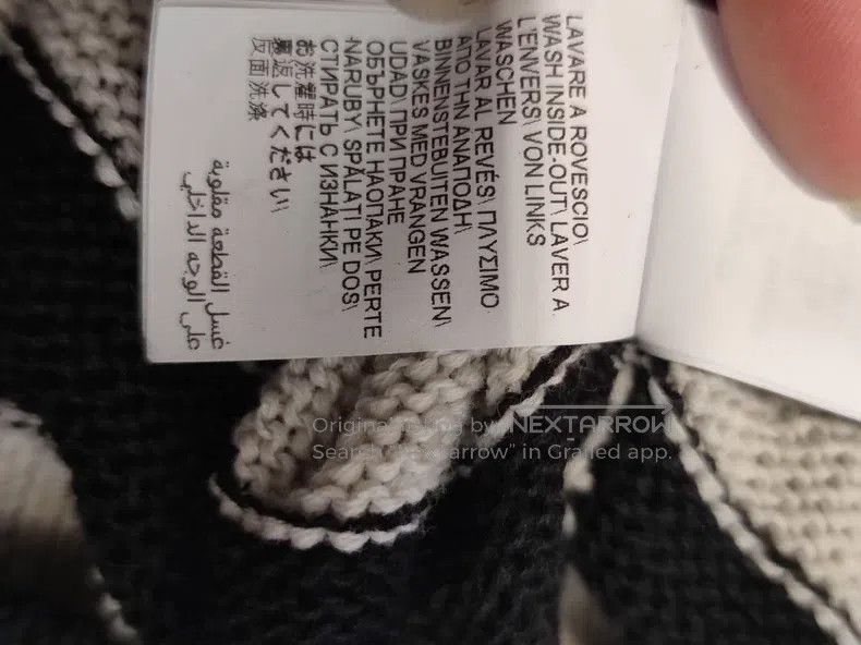 Brunello Cucinelli Brunello Cucinelli Sequin sweater with black and white str Size XXL / US 16-18 / IT 52-54 - 9 Thumbnail