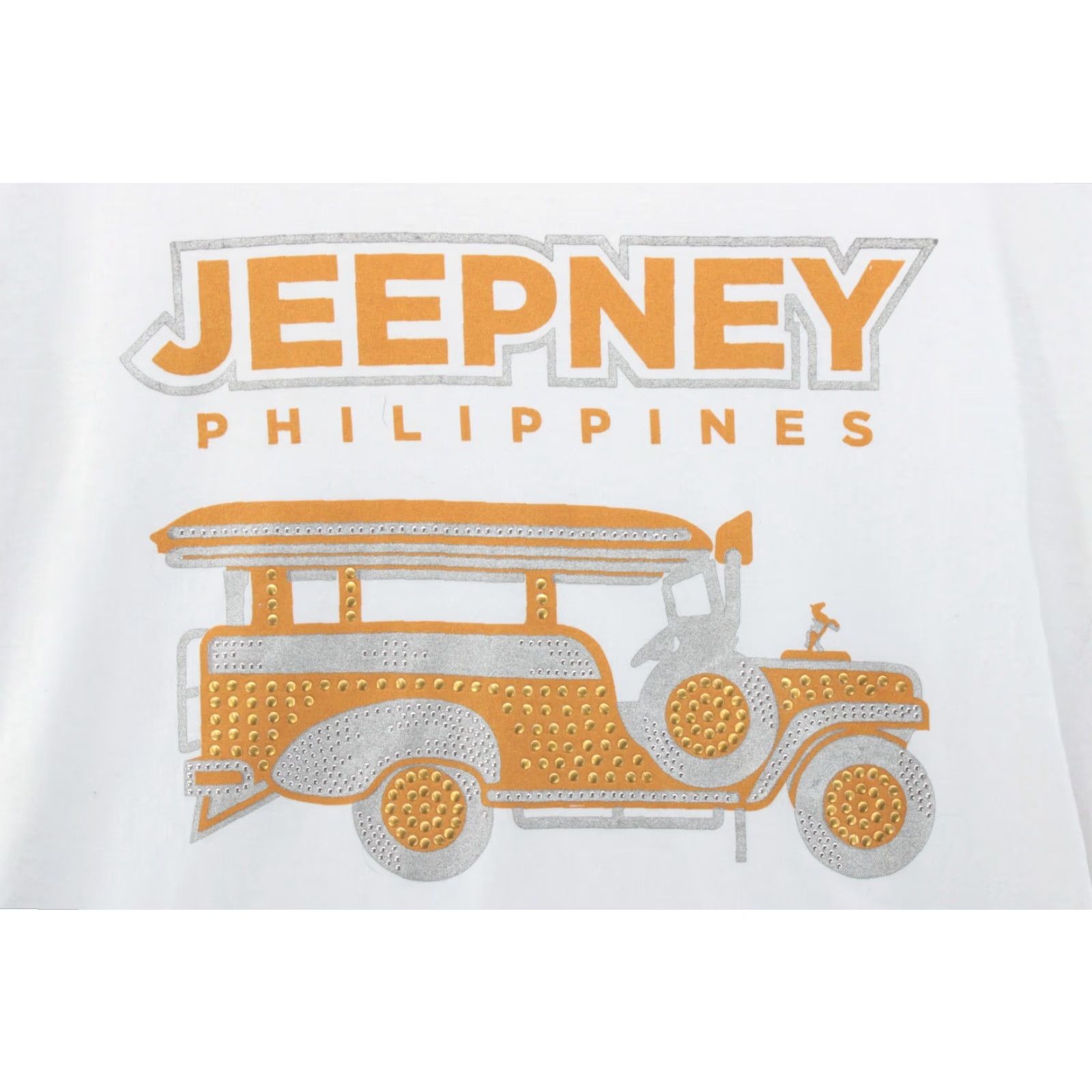 Jeep Jeep Tee Shirt Women's Large White Short Sleeve Jeepney Philippines Outdoors Size L / US 10 / IT 46 - 2 Thumbnail