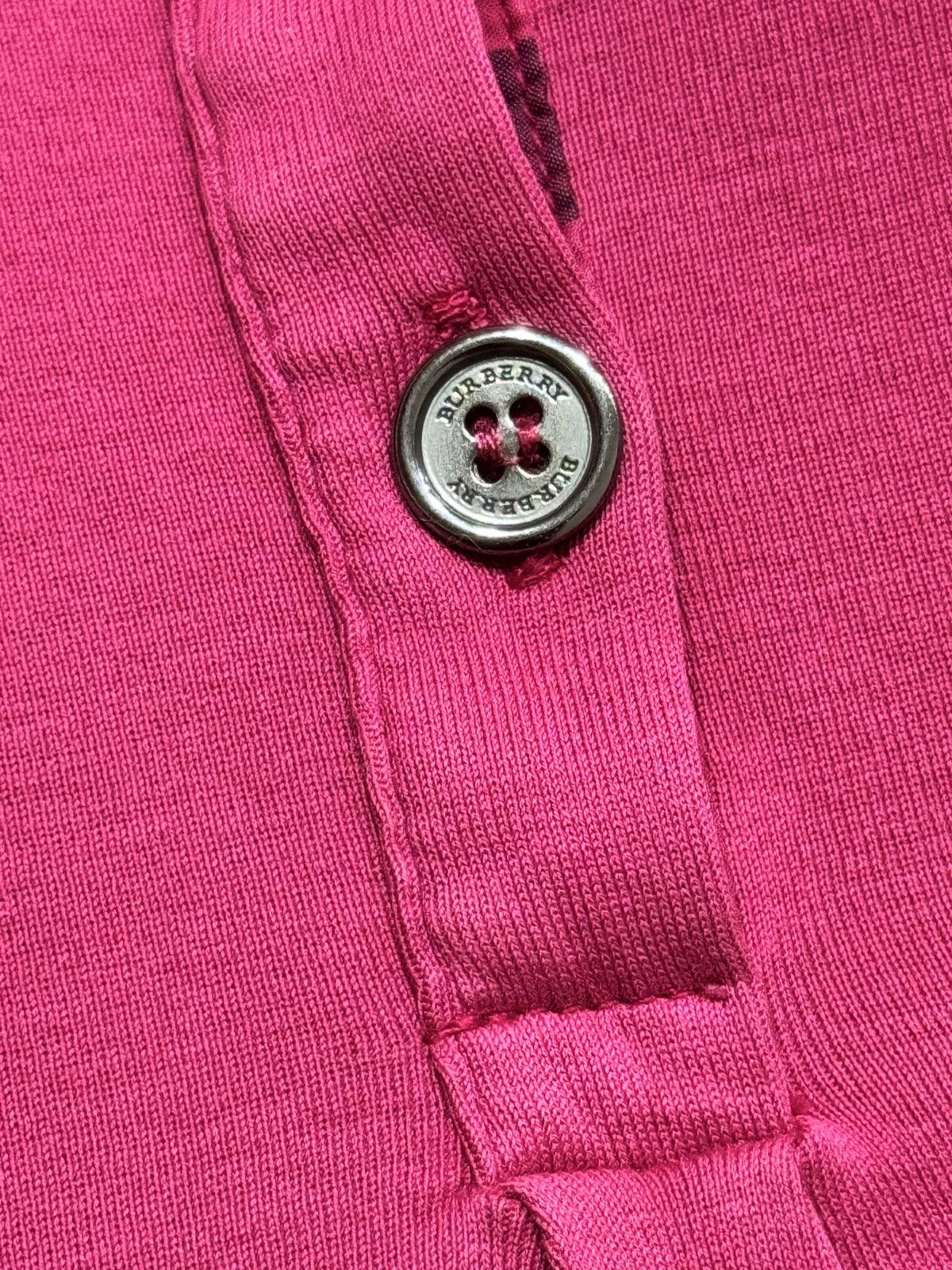 Burberry Rare vintage Burberry London pink polo top Size M / US 6-8 / IT 42-44 - 6 Thumbnail
