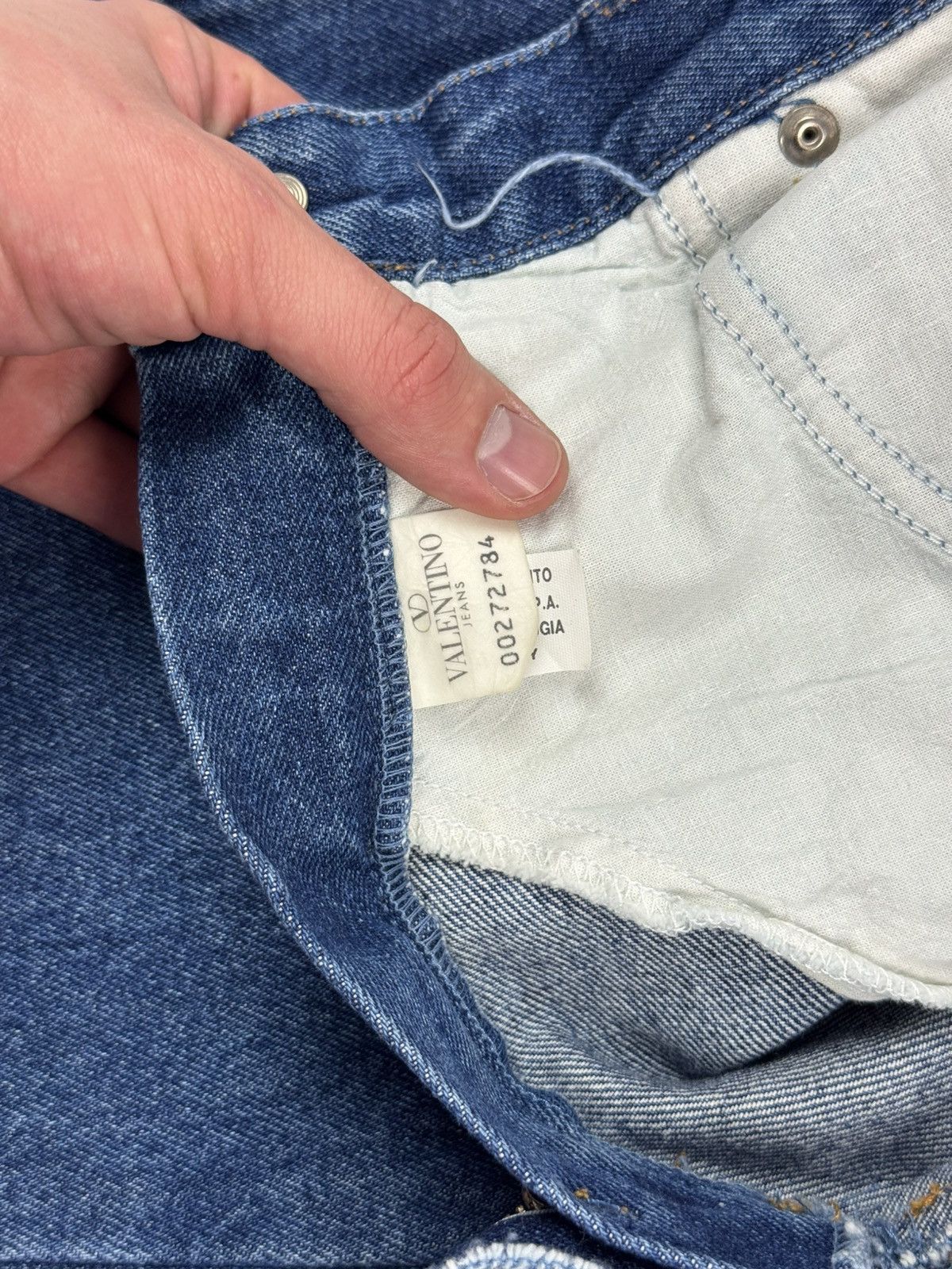 Valentino 1990’s Vintage Valentino Jeans Denim Women’s Pants Size 25" / US 0 / IT 36 - 11 Thumbnail