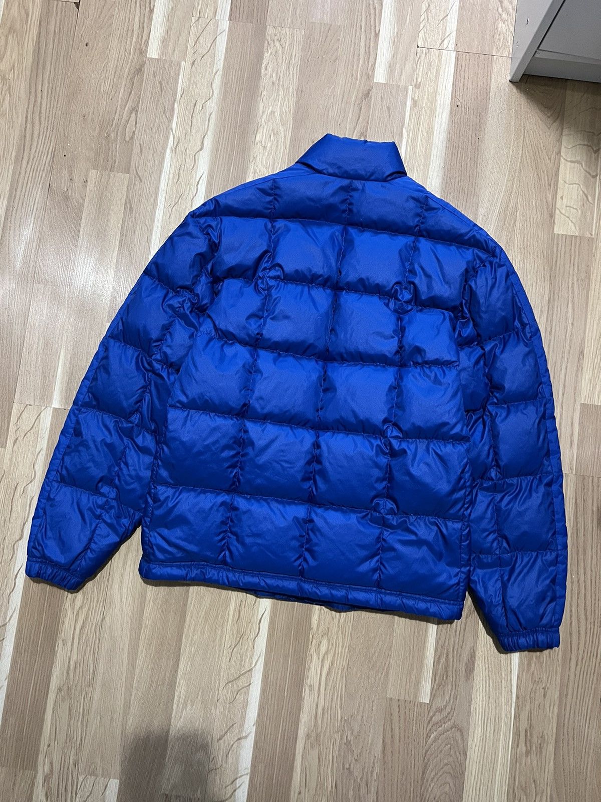 Nike × Vintage Nike vintage puffer jacket drill 90s hype y2k style Size US M / EU 48-50 / 2 - 9 Thumbnail