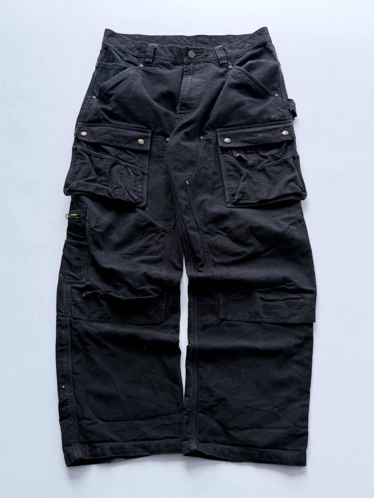 Carhartt Vintage Carhartt Multi Pocket Baggy Work Pants Size US 36 / EU 52 - 5 Thumbnail
