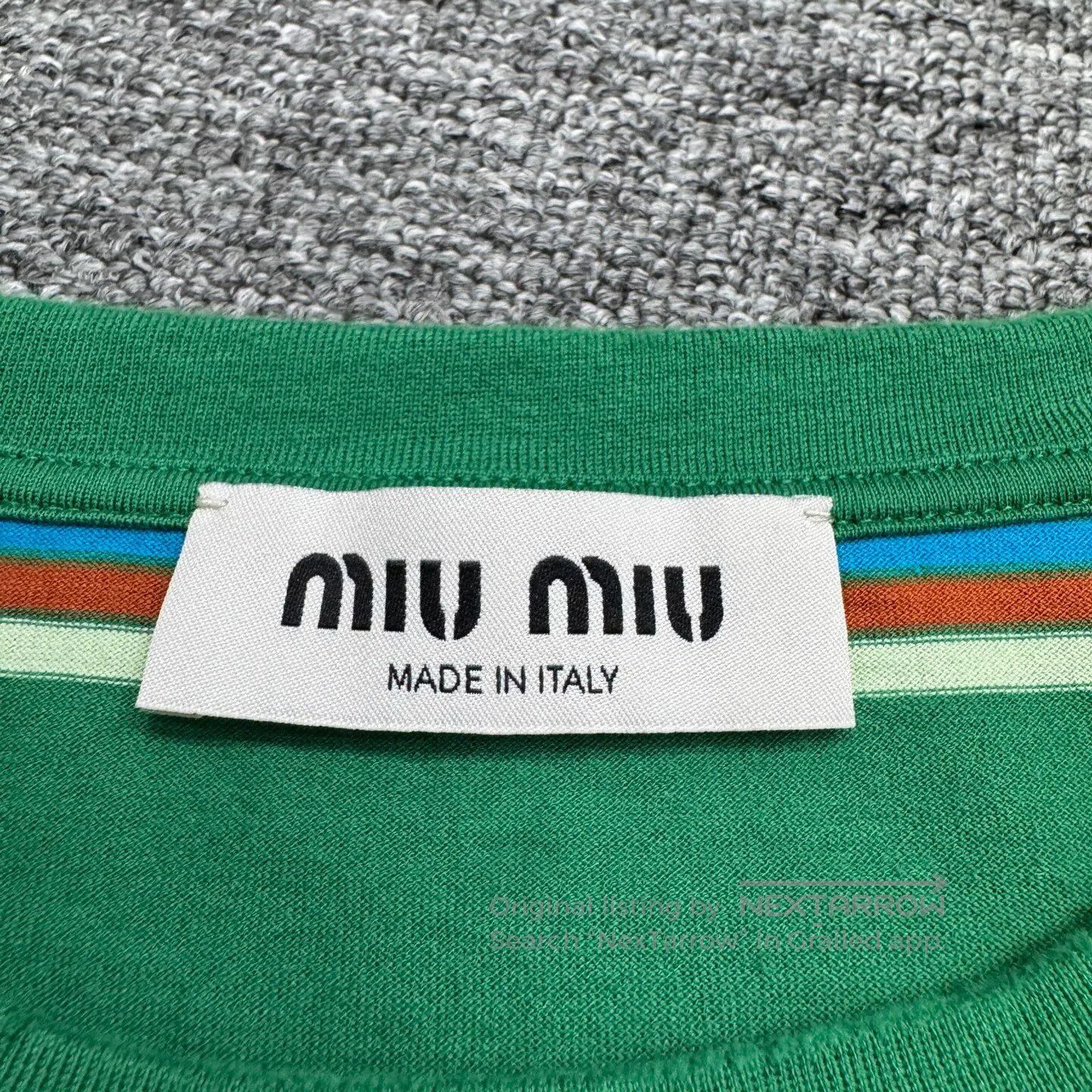 Miu Miu T shirt Size L / US 10 / IT 46 - 3 Thumbnail