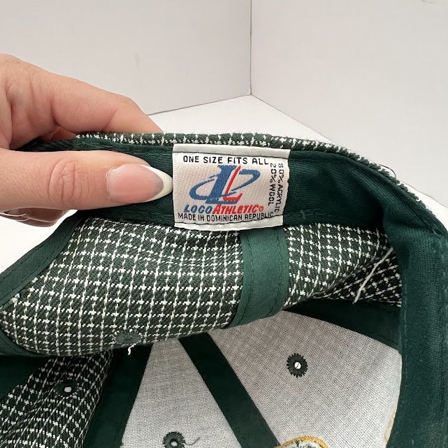 NFL Vintage NFL Pro Line Packers Wool Blend Strapback Hat OS Size ONE SIZE - 6 Thumbnail