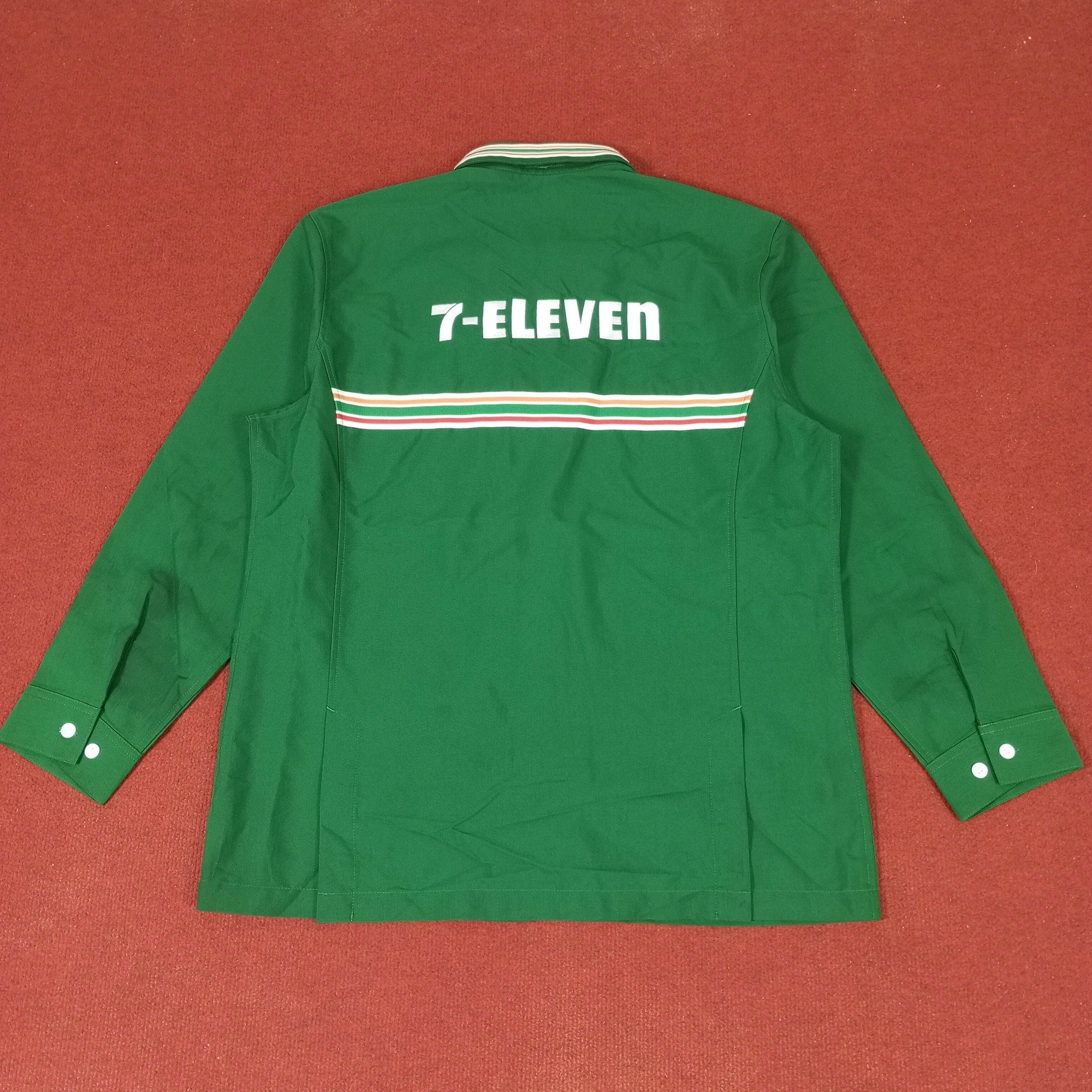 Japanese Brand × Vintage 7 Eleven Japanese Workers Uniform Jacket Size US M / EU 48-50 / 2 - 3 Thumbnail