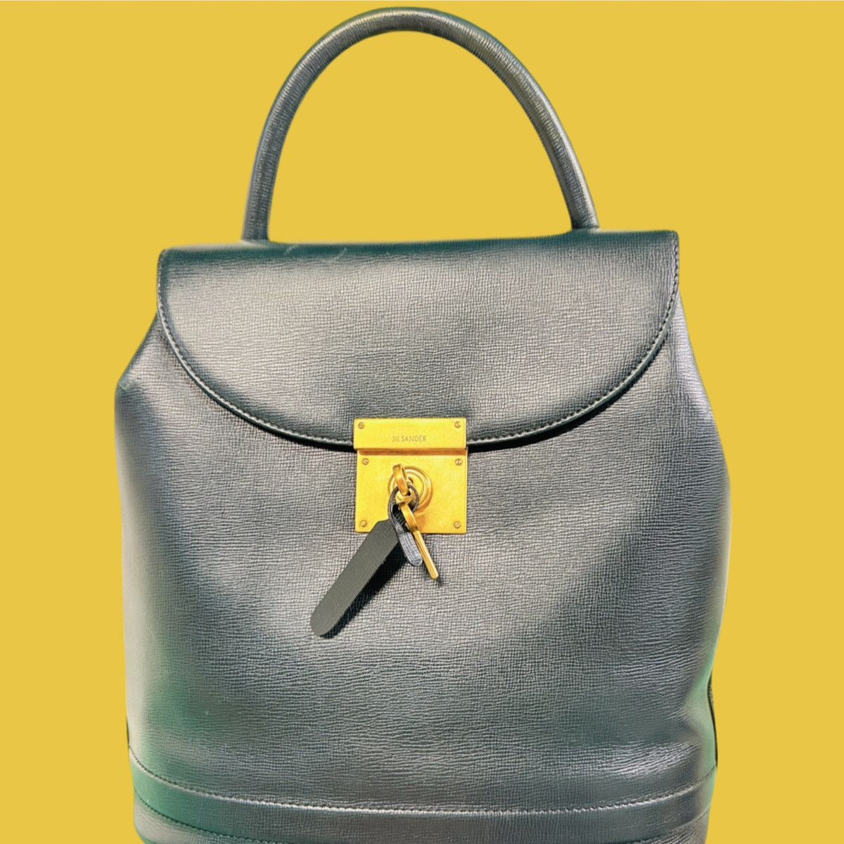 Jil Sander Jil Sander Lim. Edit. Leather Backpack Minimalist Luxury Bag Size ONE SIZE - 2 Thumbnail