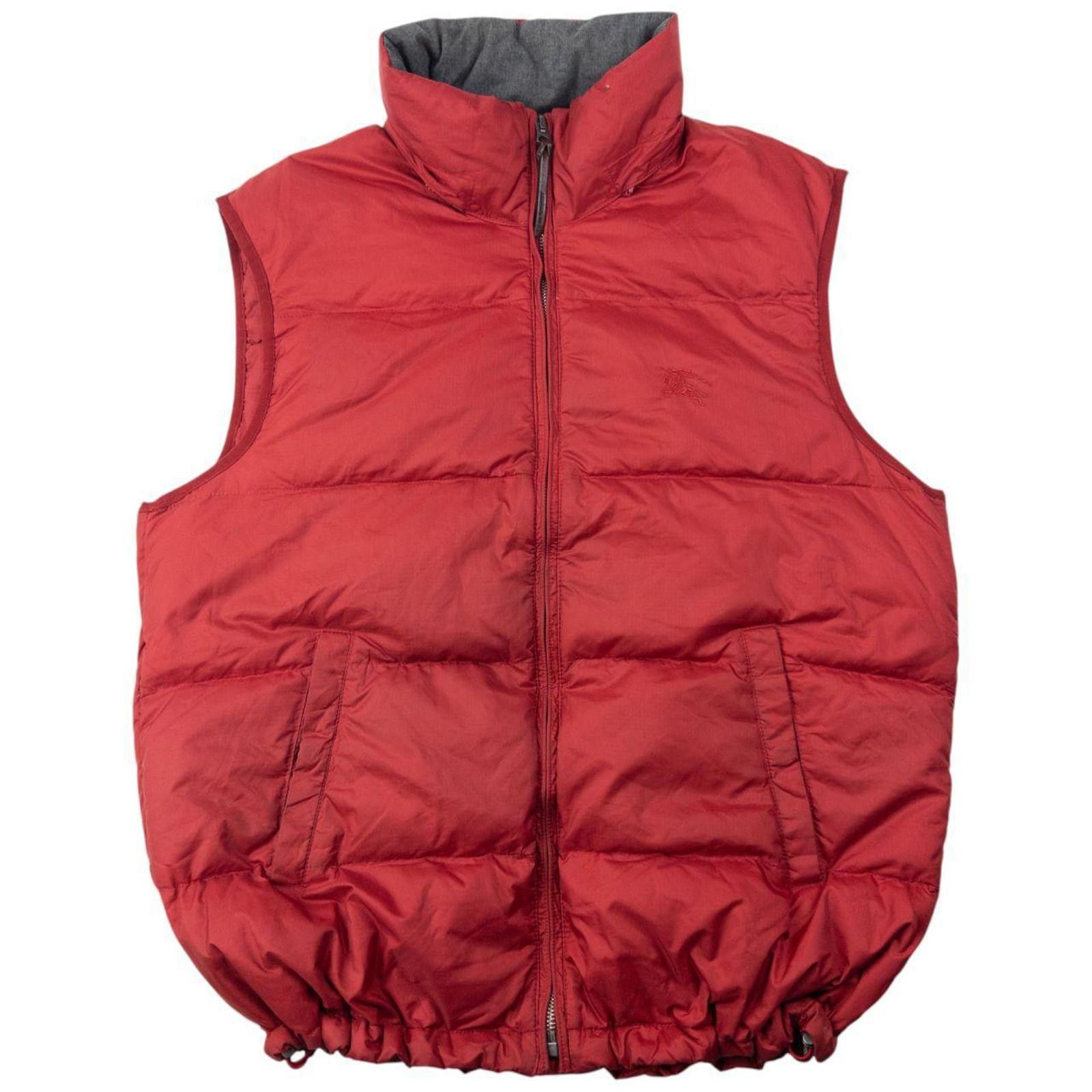 Burberry Vintage Burberry Brit Zip Up Puffer Gilet Size XL Size US XL / EU 56 / 4 - 1 Thumbnail