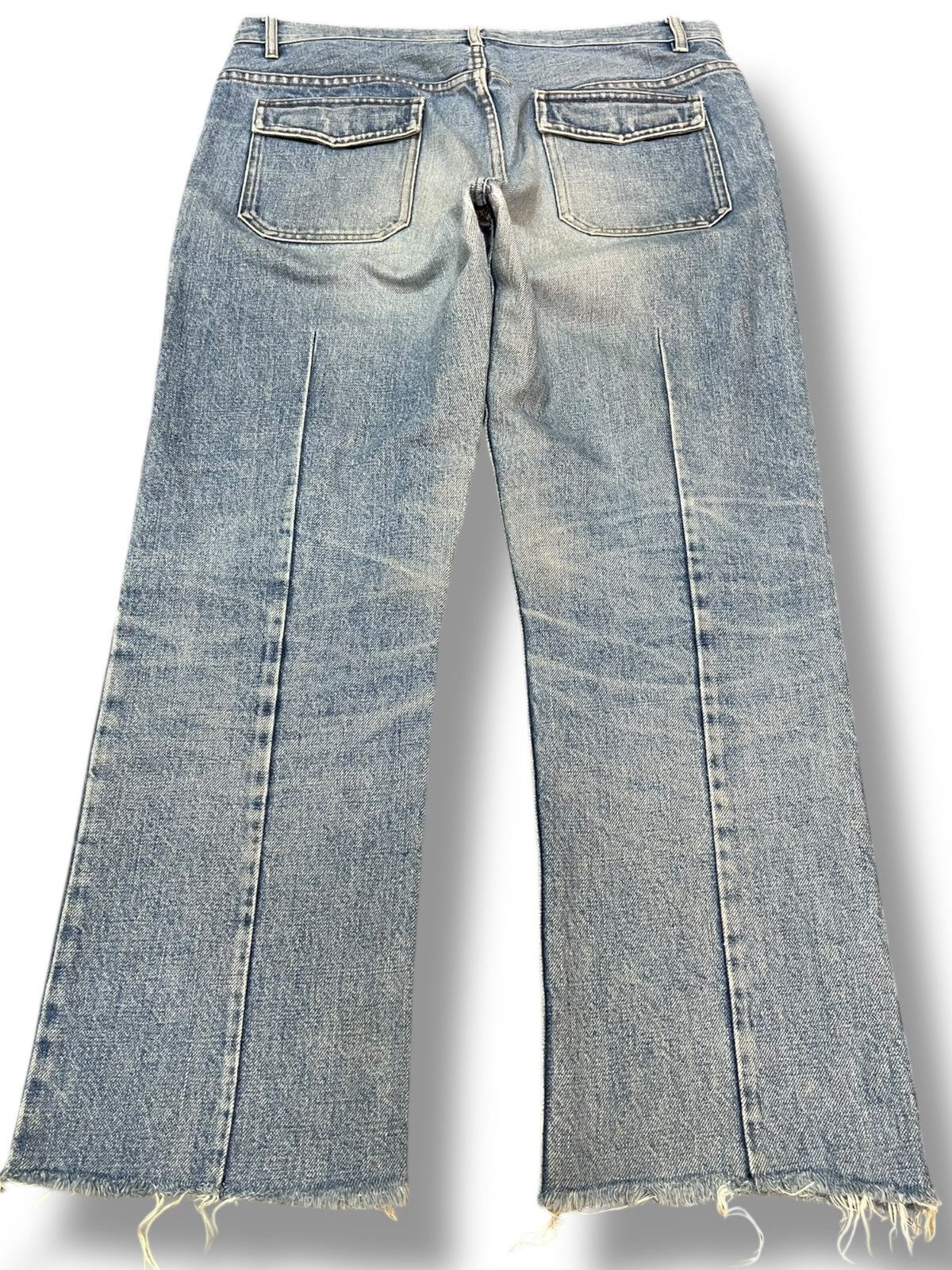 A.P.C. × Vintage Vintage A.P.C Cropped Faded Bush Pants Denim Size US 31 - 6 Thumbnail