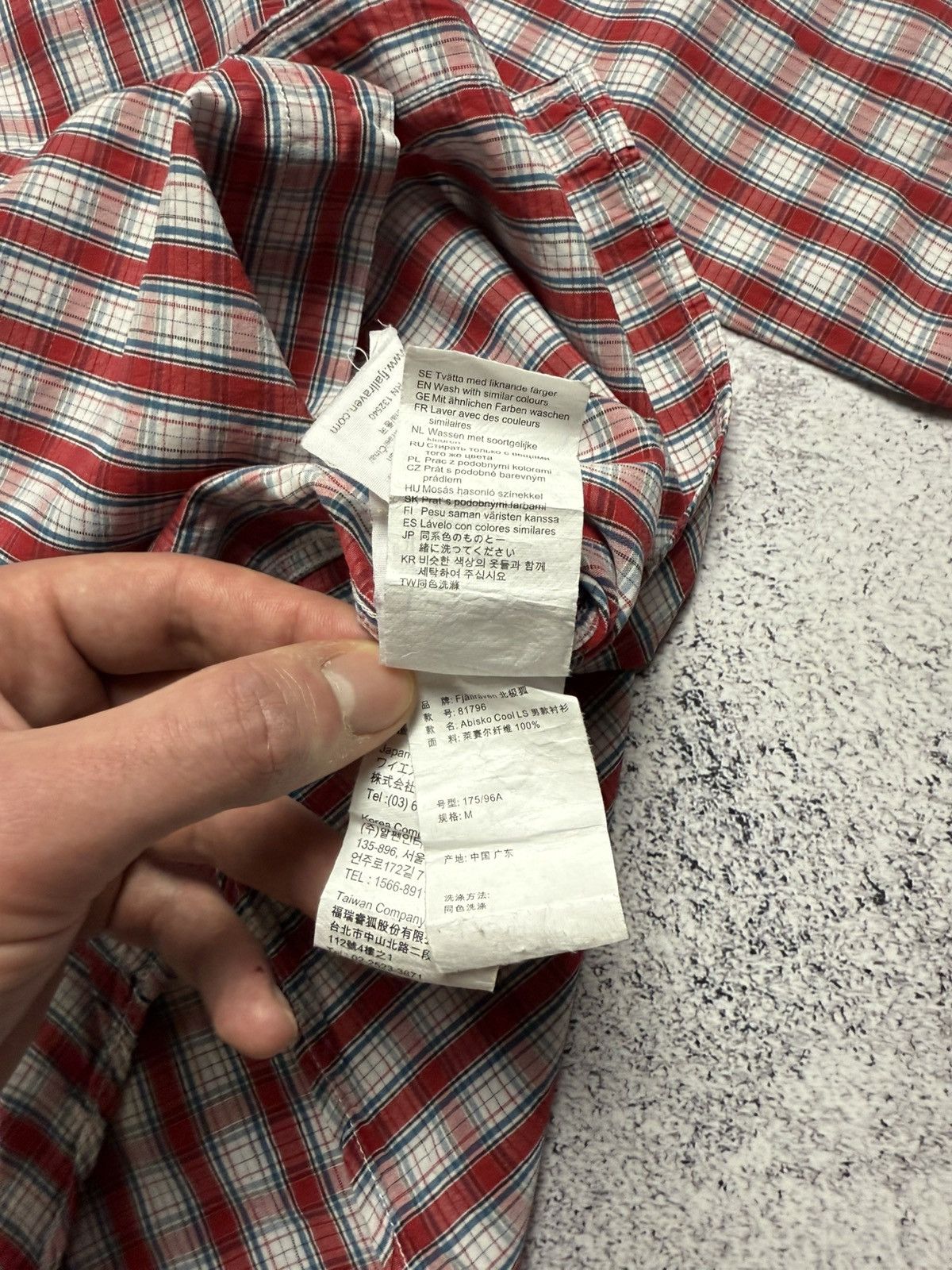 Fjallraven Fjallraven Shirt Long Sleeve Button Up Outdoor Gorpcore Size US M / EU 48-50 / 2 - 15 Thumbnail