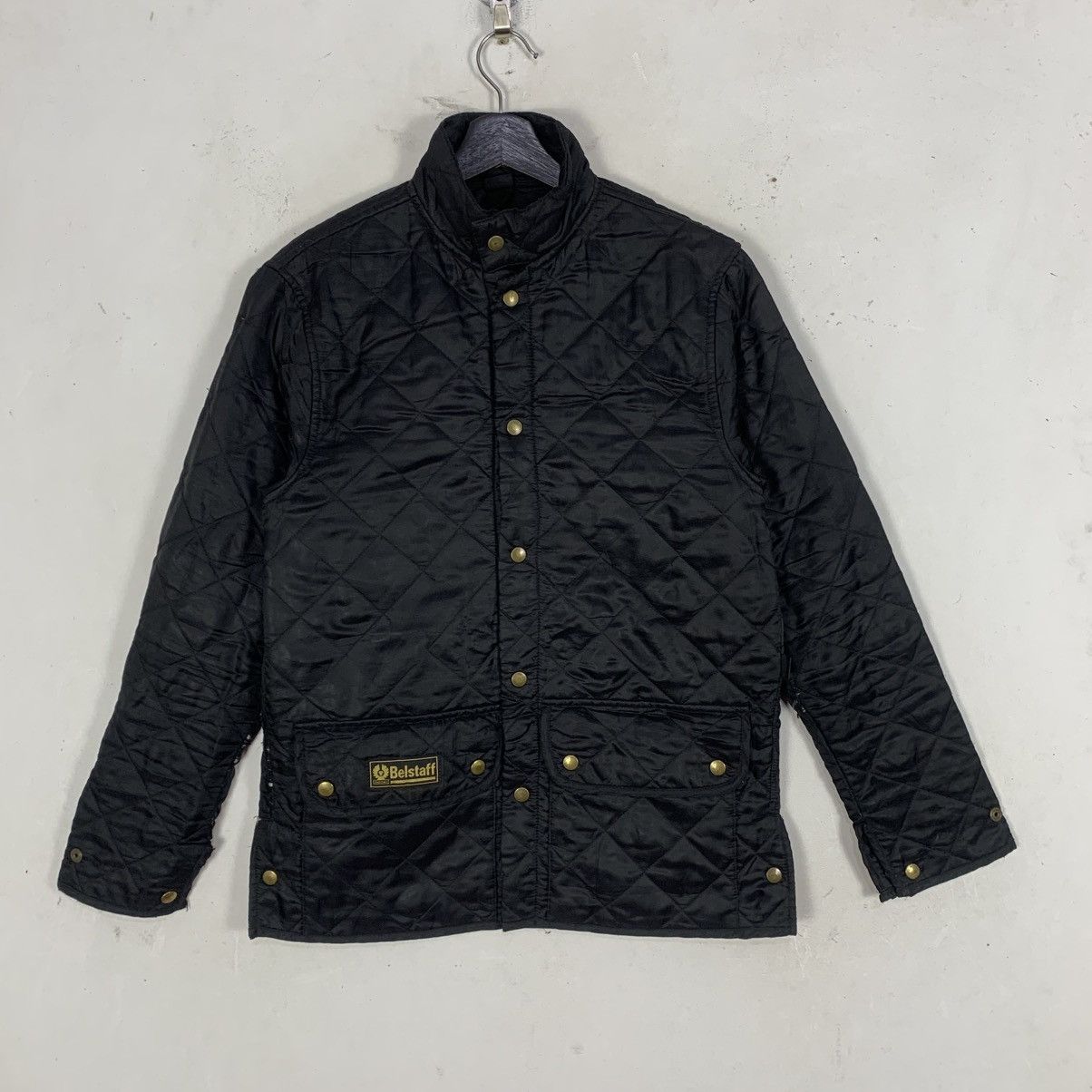 Belstaff Vintage Belstaff Luxury Outdoor Distressed Quilted Jacket Size US M / EU 48-50 / 2 - 2 Thumbnail