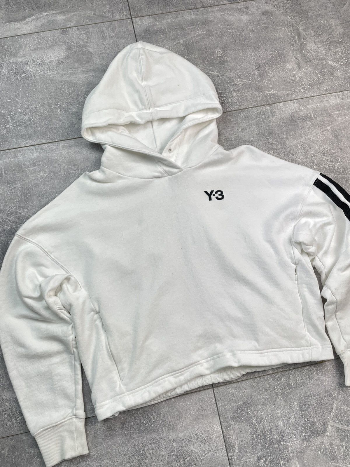 Adidas × Y-3 × Yohji Yamamoto Y-3 Adidas Hoodie Women Size XS / US 0-2 / IT 36-38 - 2 Thumbnail