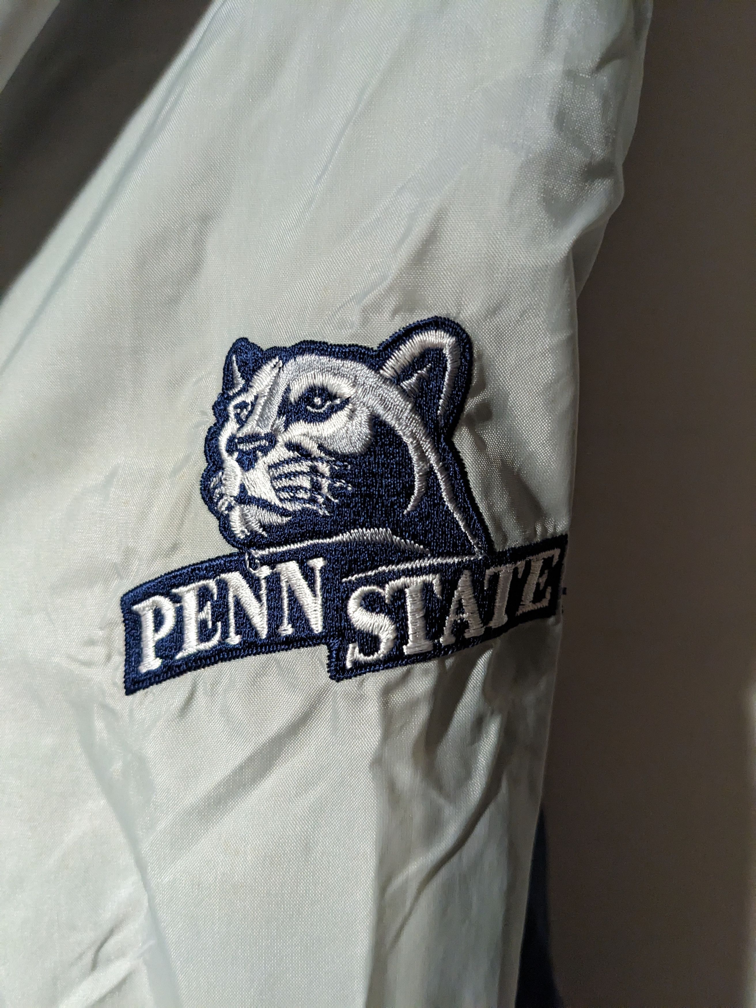 Chalk Line × Vintage Vintage 90s Penn State University Chalk Line Windbreaker Size US XL / EU 56 / 4 - 4 Thumbnail