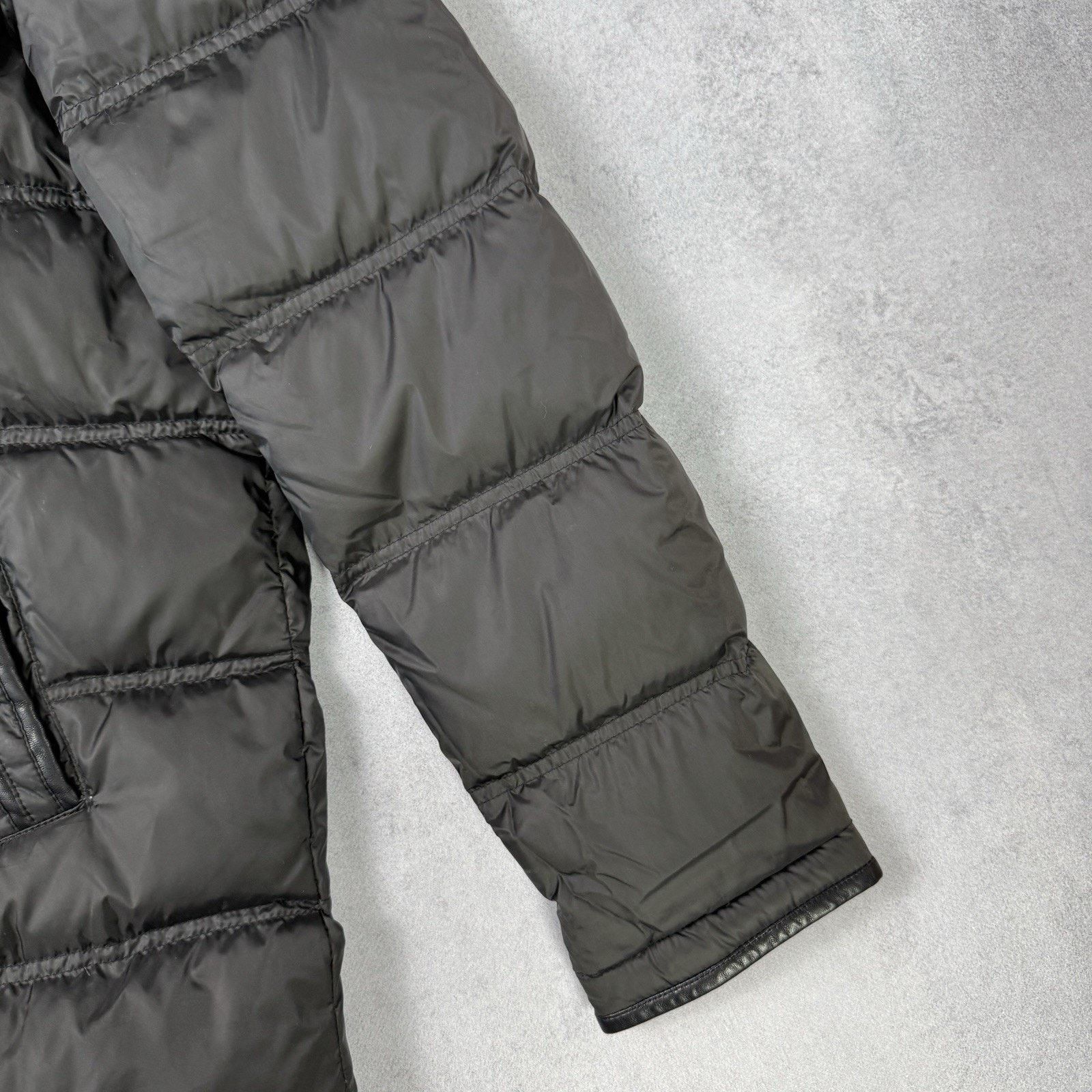 Stefano Ricci Stefano Ricci Men Down Jacket Bkack Nylon Fur Collar 58 Size US XL / EU 56 / 4 - 7 Thumbnail