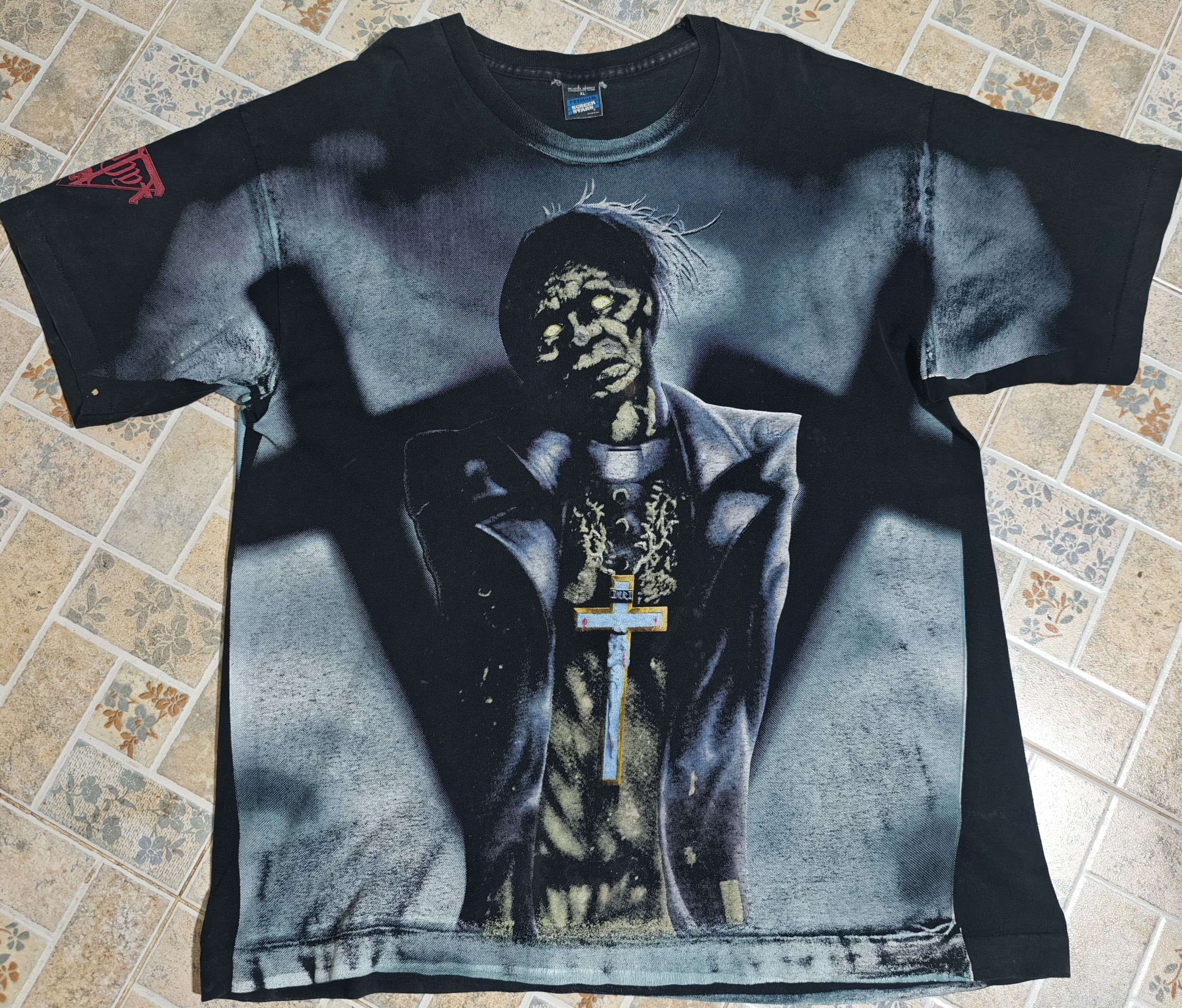 Other Asphyx Vintage T Shirt 90s AOP - Death Metal Band Horror-XL Size US XL / EU 56 / 4 - 1 Thumbnail