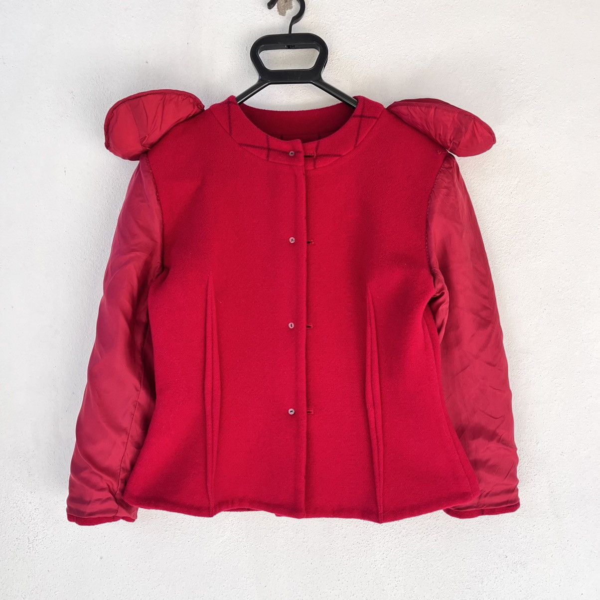 Christian Dior Monsieur Christian Dior CD Prêt-à-Porter Red Check Size S / US 4 / IT 40 - 7 Thumbnail