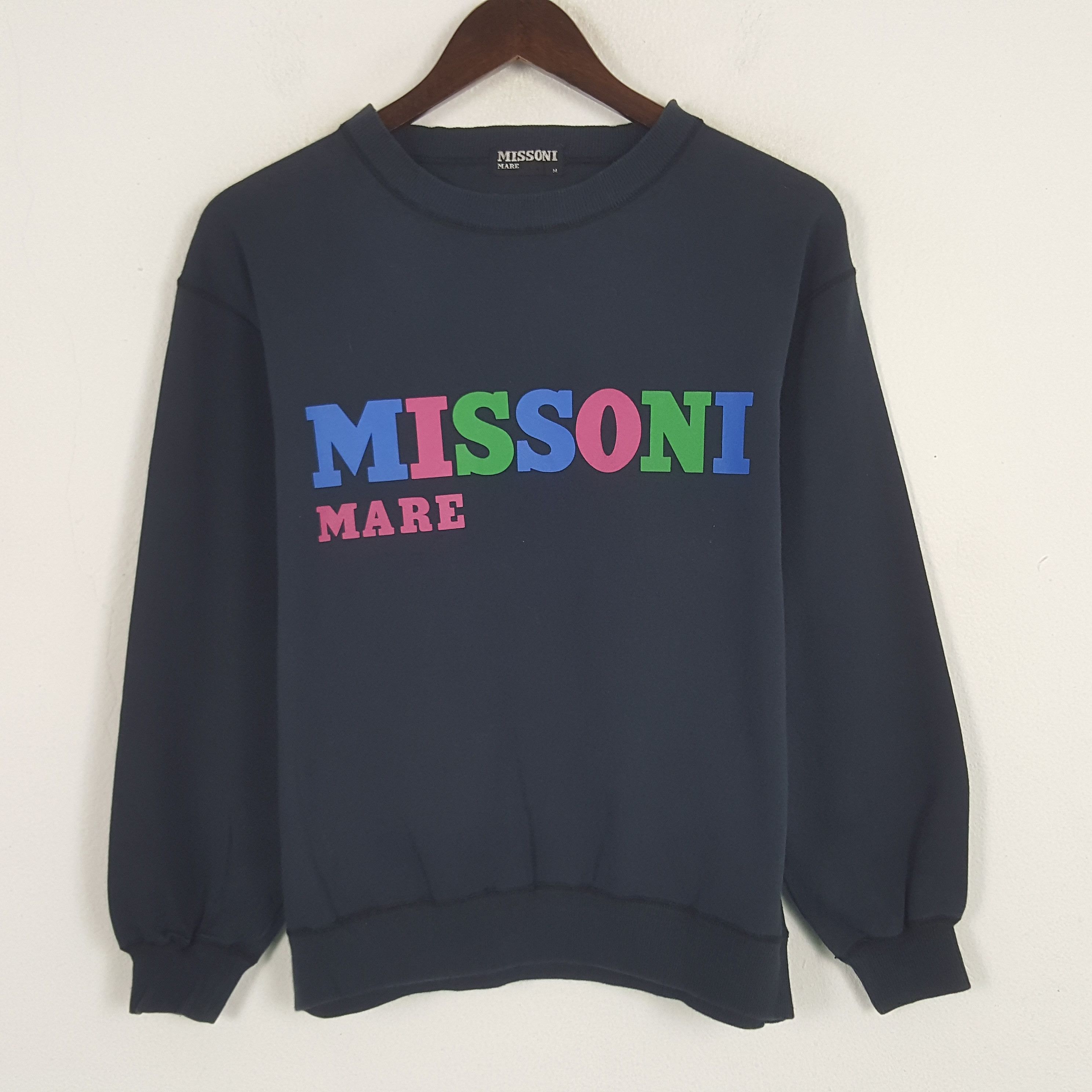 Missoni × Vintage Vintage Missoni Mare Sweatshirt Size M / US 6-8 / IT 42-44 - 1 Thumbnail