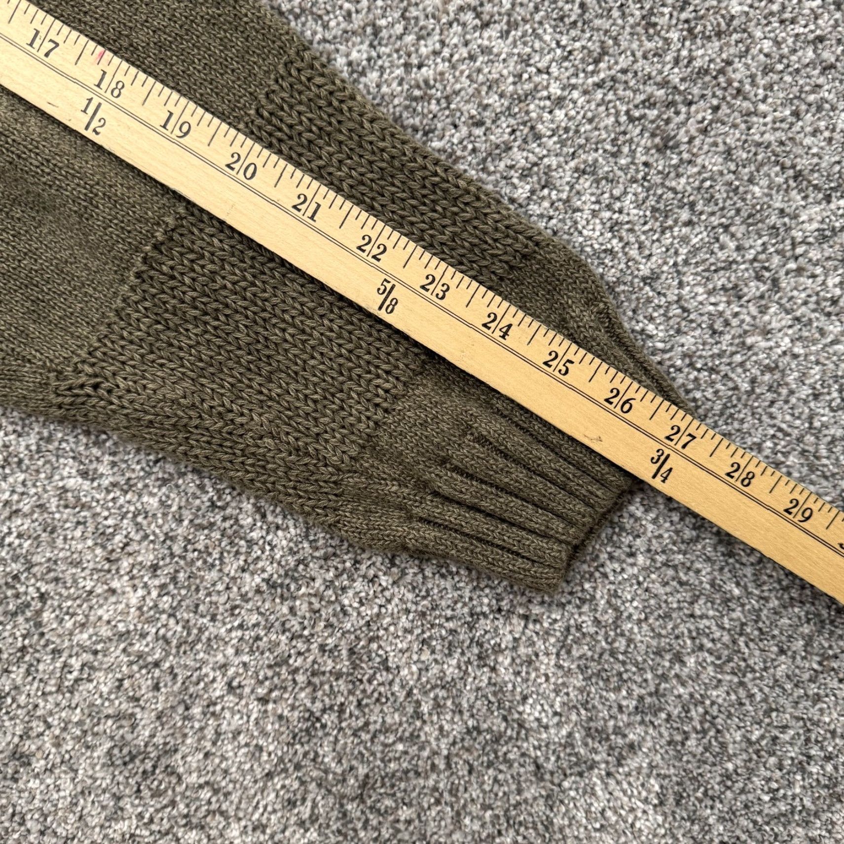 Timberland Timberland Sweater Mens XL Green Olive Knit Pullover Crewneck Cotton Outdoors Size US XL / EU 56 / 4 - 7 Thumbnail