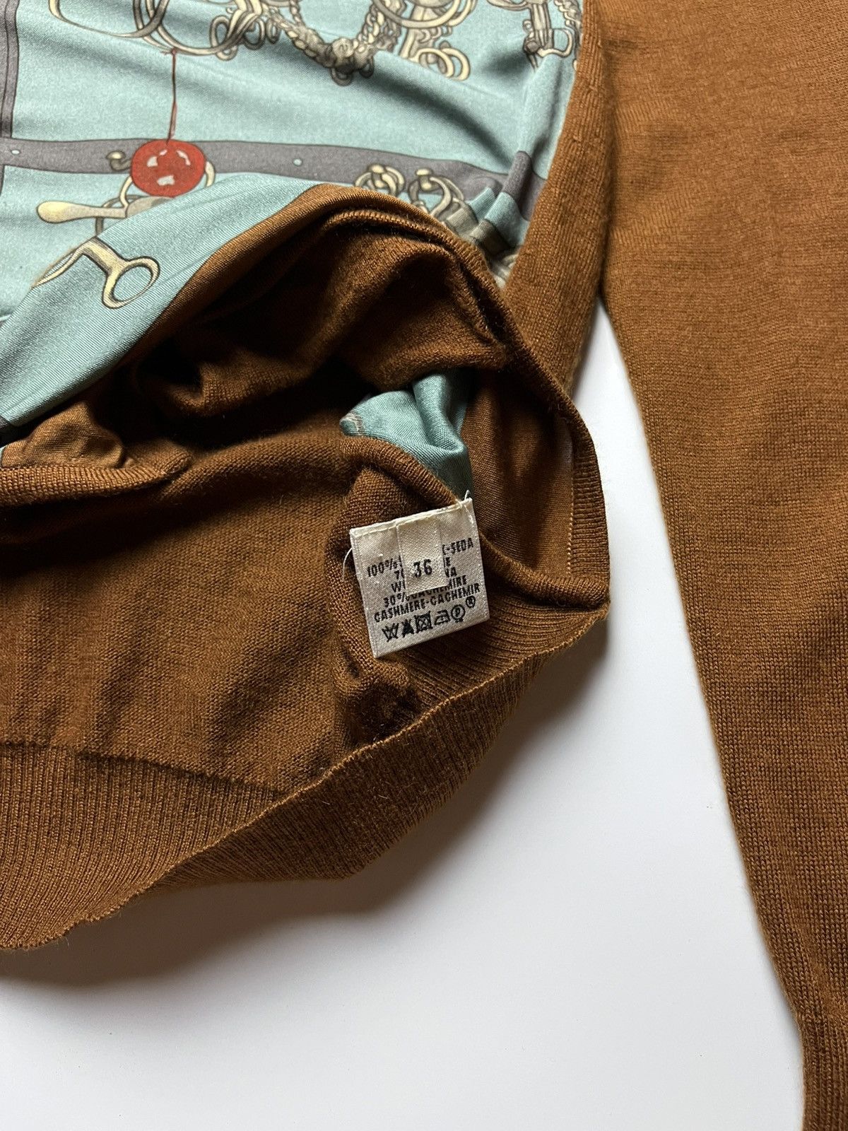 Hermes Hermès by Maison Margiela Chain Iron Button Cardigan Size XS / US 0-2 / IT 36-38 - 12 Thumbnail