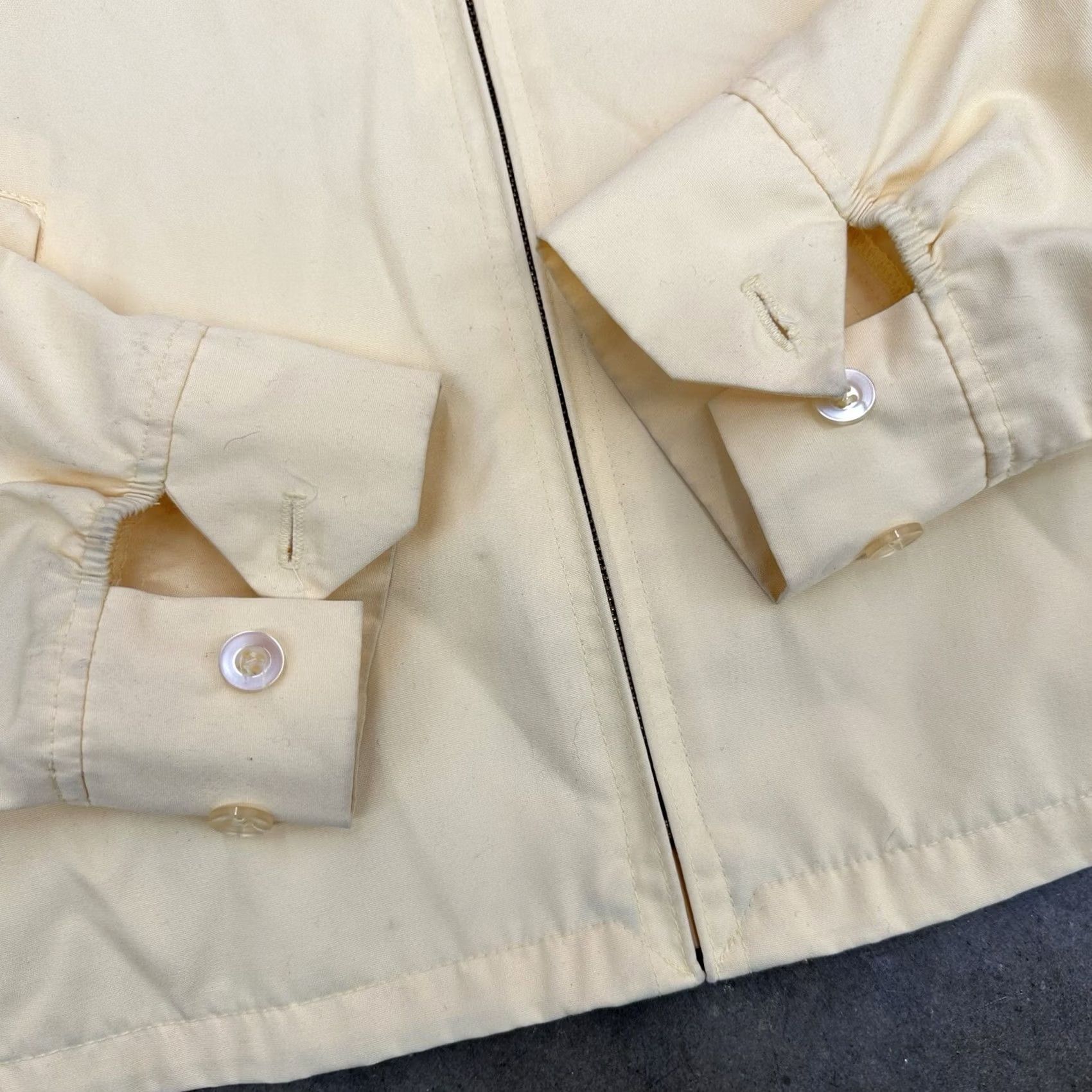 JCPenney VINTAGE JCPenny Yellow Jacket Fox Embroidery The Fox™ Green YKK Zipper 80s 90s Mens Size L / US 10 / IT 46 - 4 Thumbnail