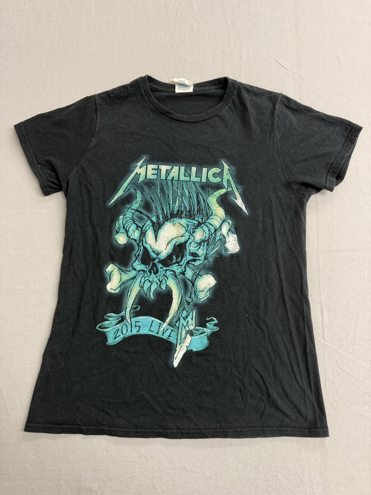 Delta Metallica Tour 2015 T-shirt Lollapalooza Line Up on Back -S Size US S / EU 44-46 / 1 - 1 Thumbnail