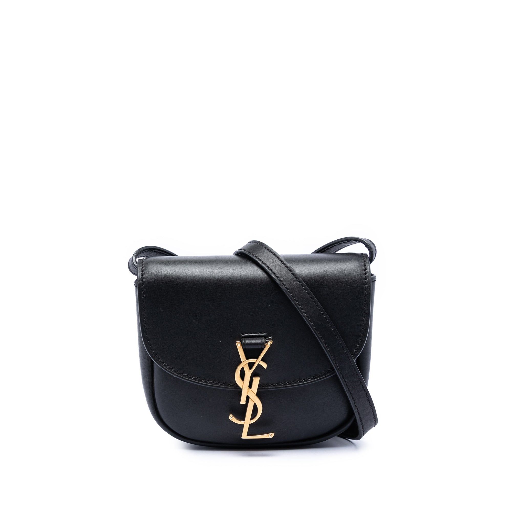 Saint Laurent Paris Small Leather Monogram Kaia Crossbody Size ONE SIZE - 1 Thumbnail