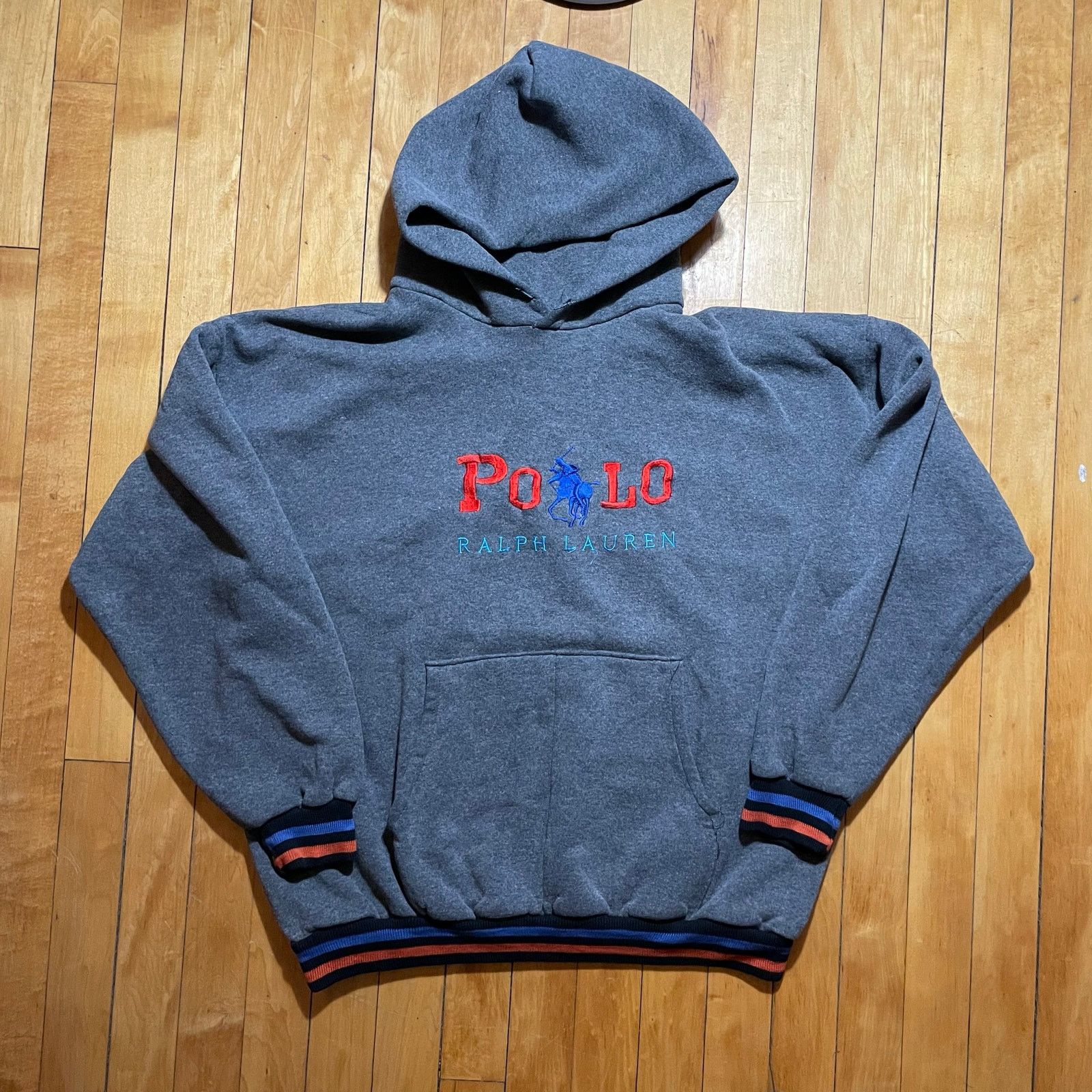 Polo Ralph Lauren 90s Vintage Polo Ralph Lauren Hoodie Sweatshirt Mens XL Size US XL / EU 56 / 4 - 1 Thumbnail