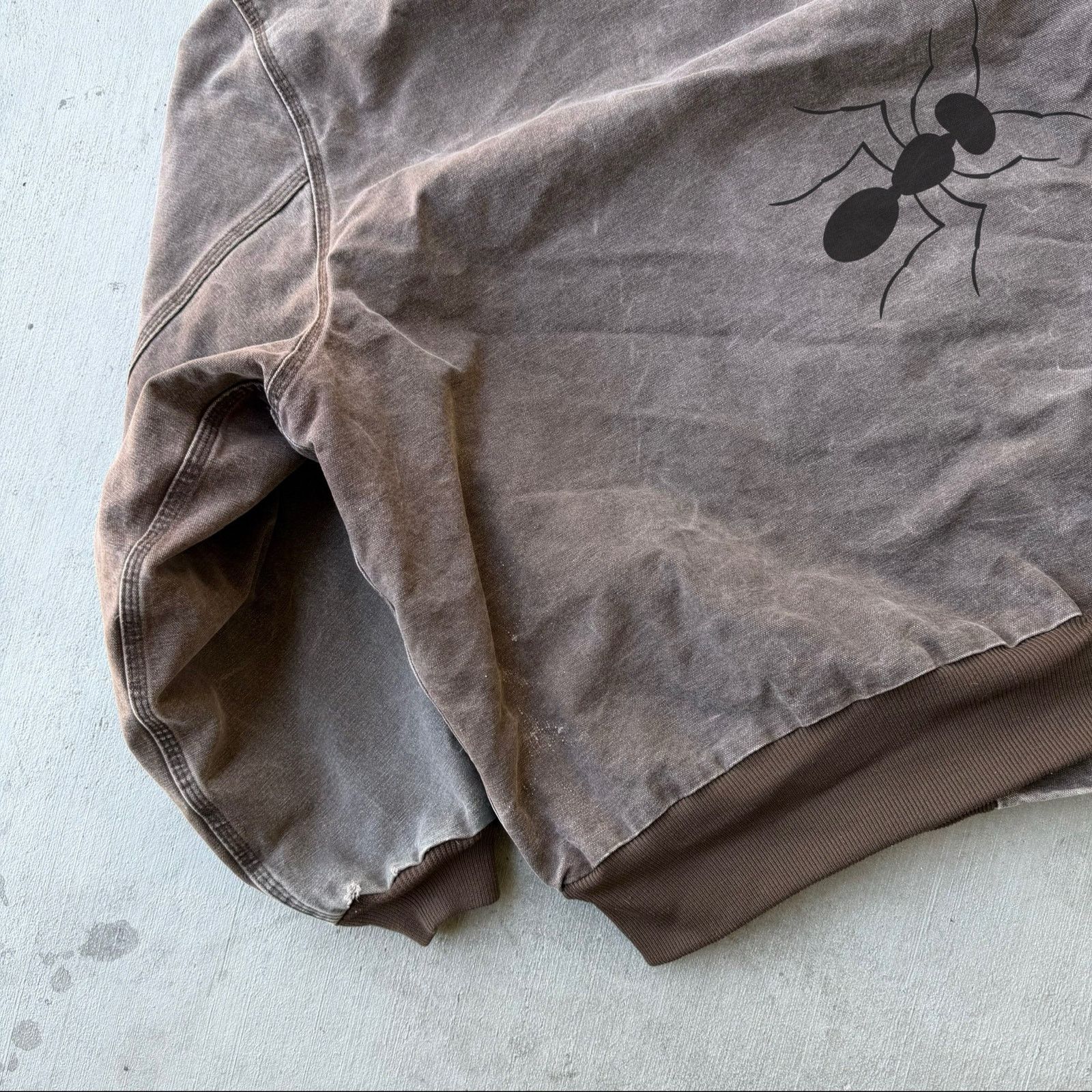 Carhartt × Vintage Carhartt J25 CHT brown hooded work wear jacket Size US XXL / EU 58 / 5 - 8 Thumbnail