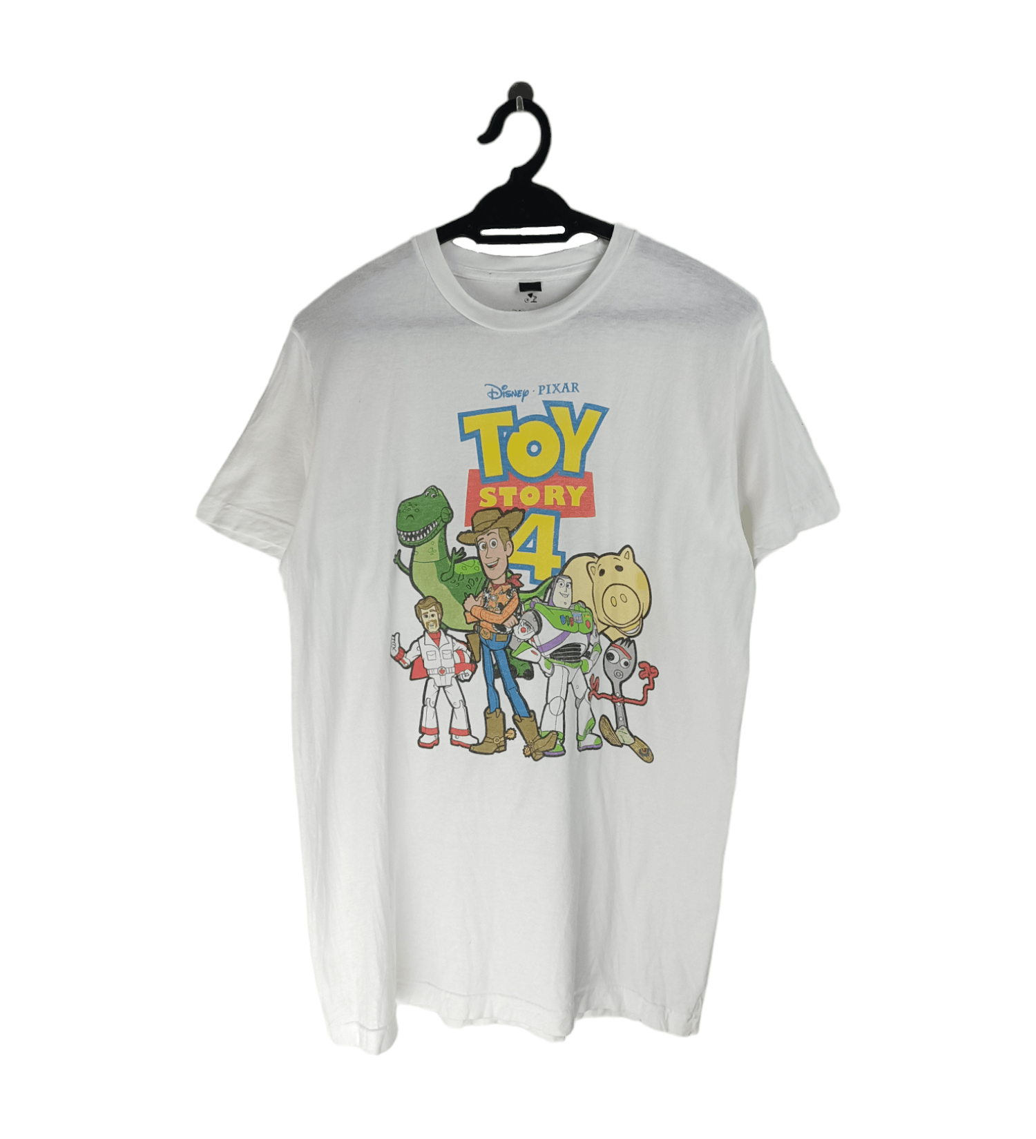 Disney TOY STORY 4 CARTOON ANIMATION WOODY BUZZ FUNNY TEE Size US M / EU 48-50 / 2 - 1 Thumbnail