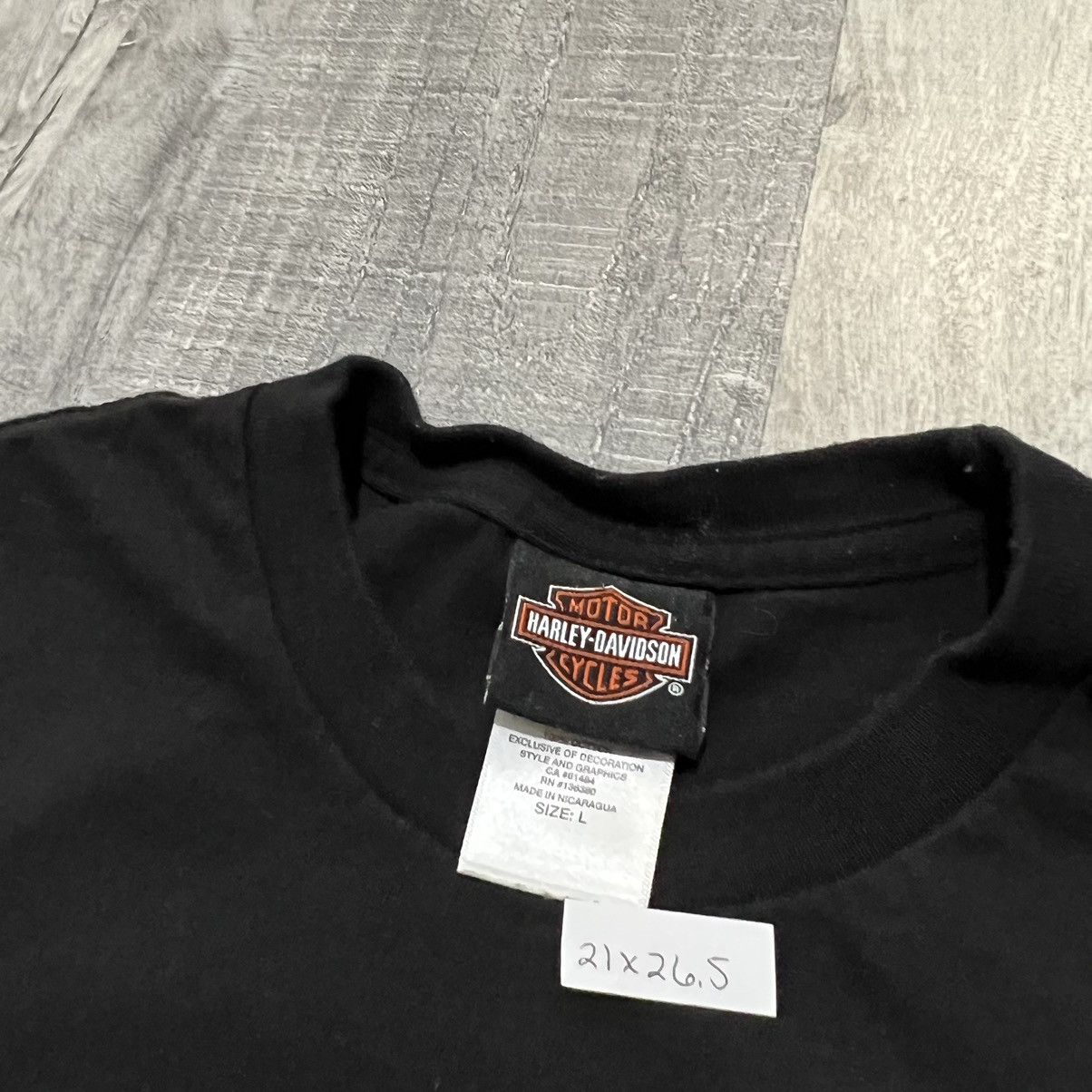Harley Davidson Harley Davidson T Shirt Black High Country Colorado Biker L Size US L / EU 52-54 / 3 - 4 Thumbnail