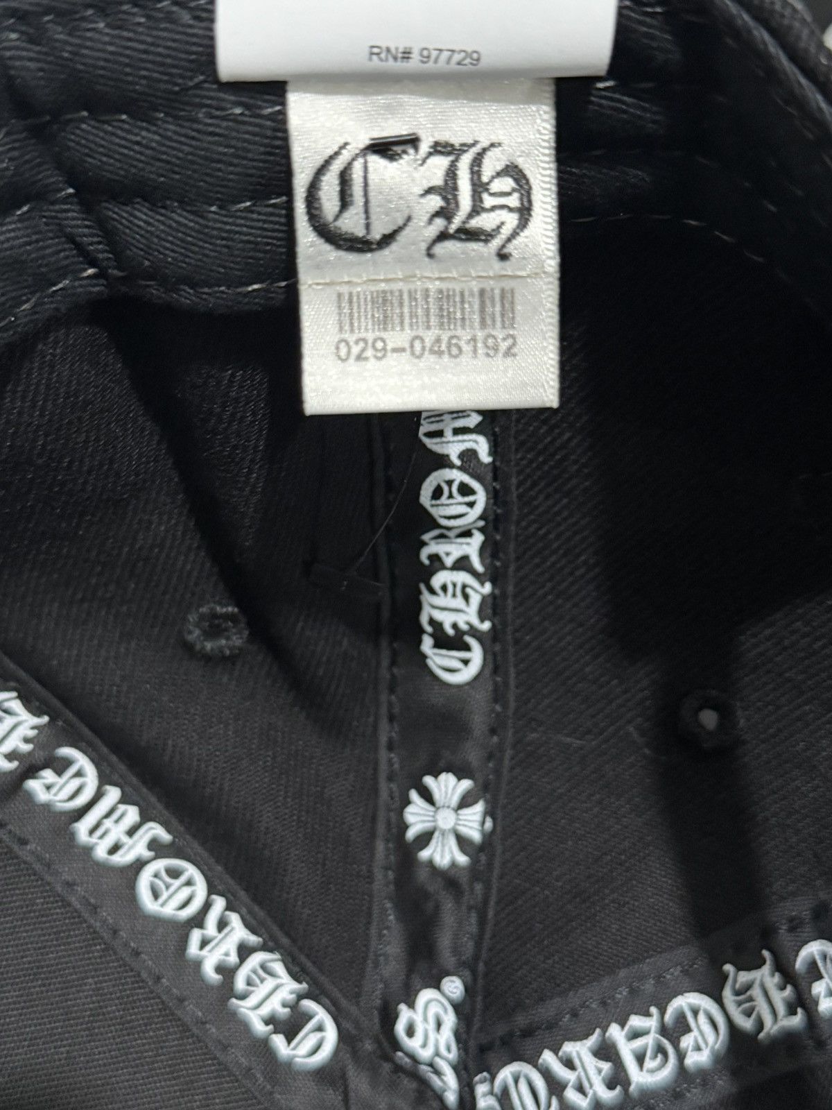 Chrome Hearts Chrome Hearts RS3 Baseball Hat Size ONE SIZE - 7 Thumbnail