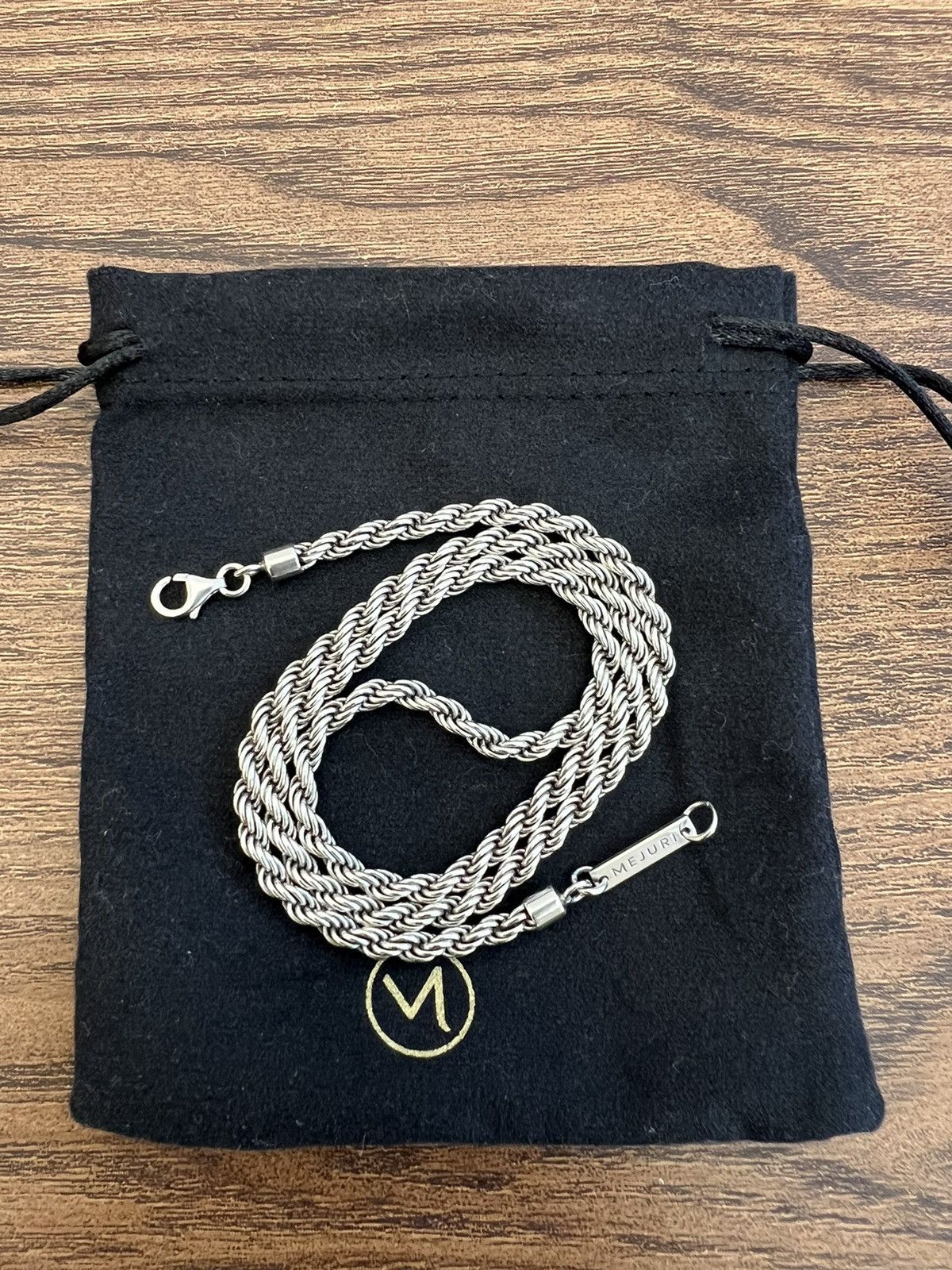 mejuri Mejuri Rope Chain Grailed