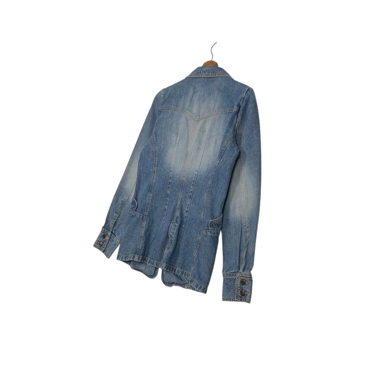 Japanese Brand 🔥VINTAGE DENIM CHORE WORK JACKET MOSSIMO ISSEY MIYAKE Size US M / EU 48-50 / 2 - 12 Thumbnail