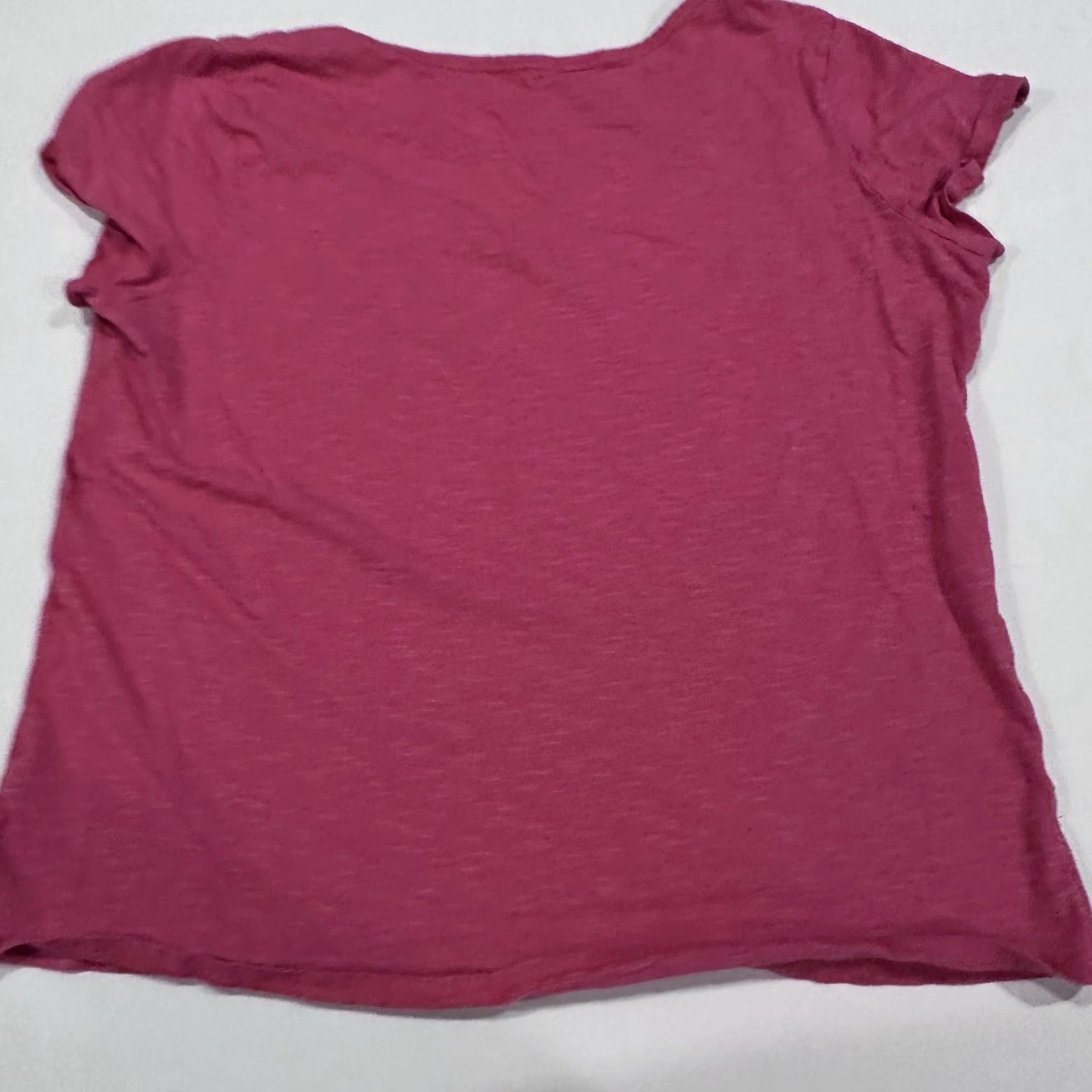 Vintage Horny Toad T Shirt Women XL Pink V Neck Organic Cotton Blend Relaxed Casual UNUSED FlAW Size XL / US 12-14 / IT 48-50 - 6 Thumbnail