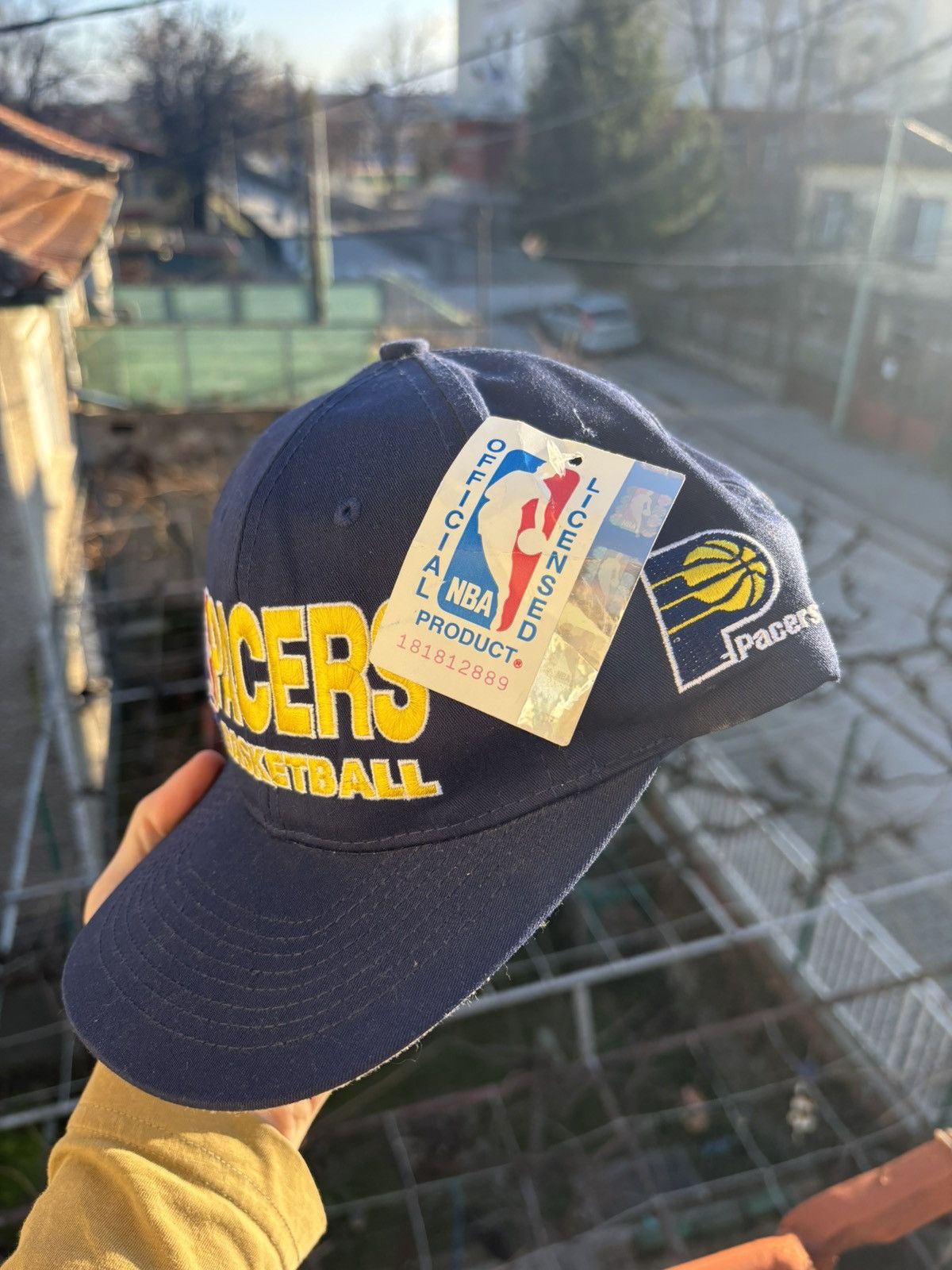 NBA BNWT Vintage 90s Indiana Pacers Champion SnapBack hat NBA Size ONE SIZE - 2 Thumbnail