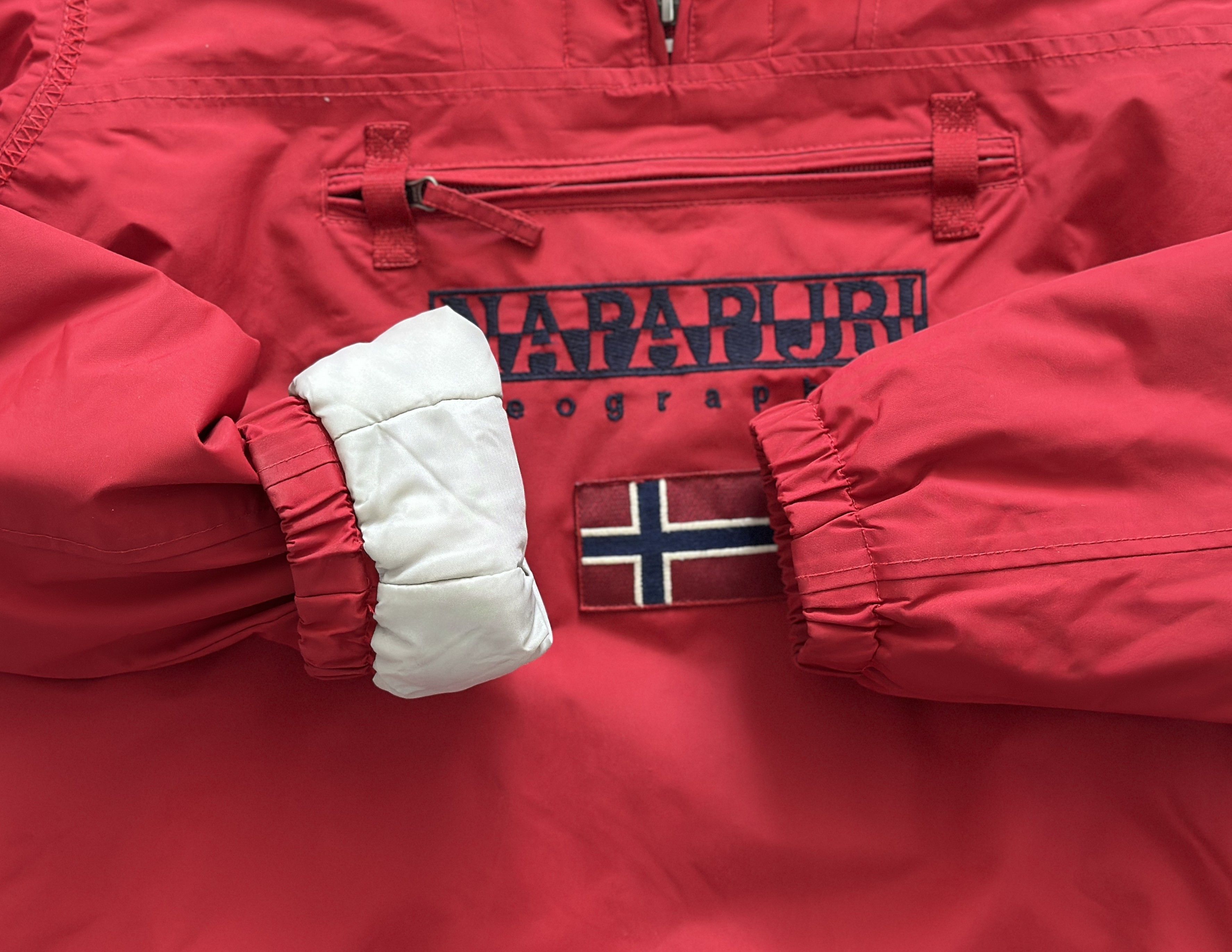 Napapijri NAPAPIJRI Rainforest Send Anorak Size M Red Casual Outdoor Size US M / EU 48-50 / 2 - 22 Thumbnail