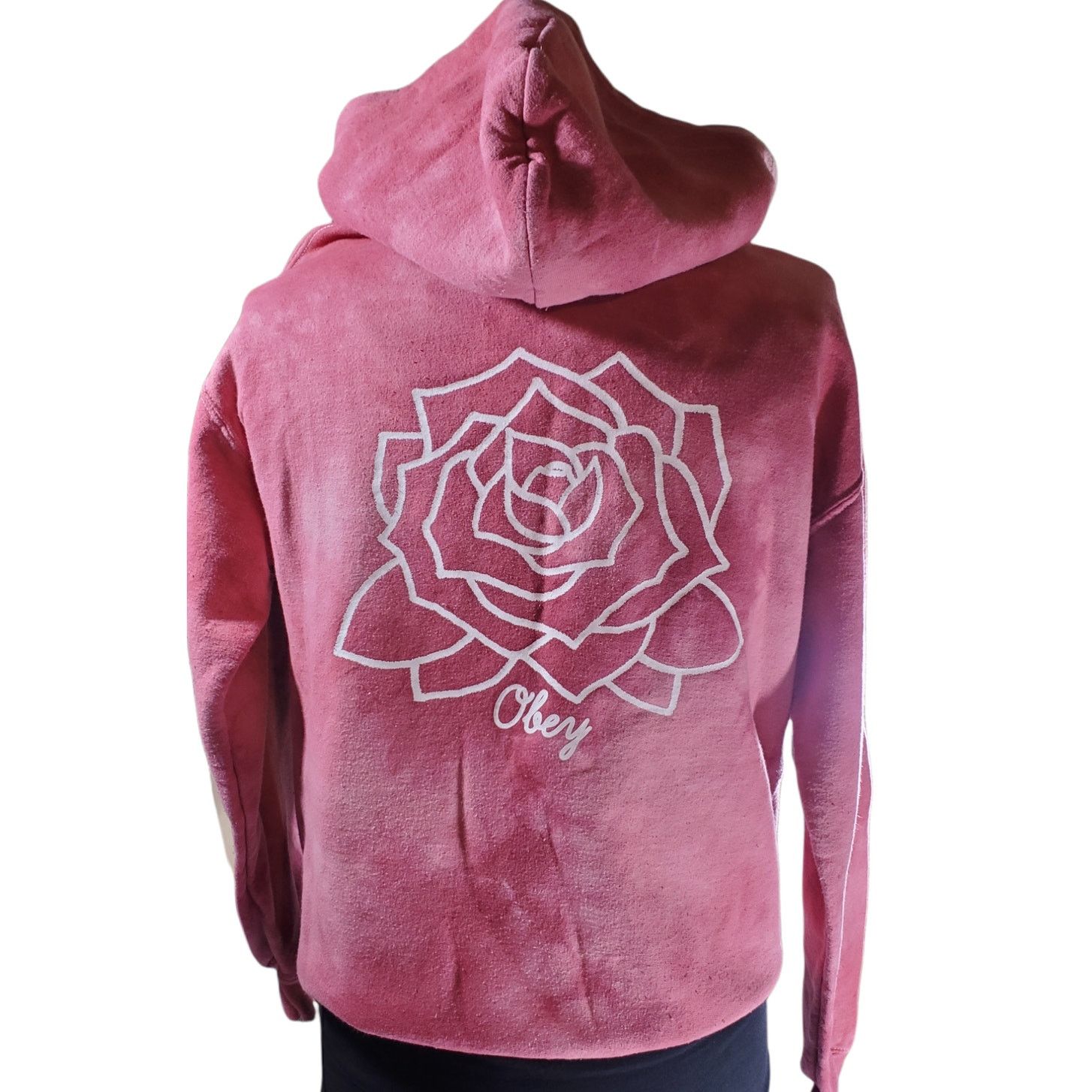 Obey mira rosa dusty rose tie dye hoodie sales
