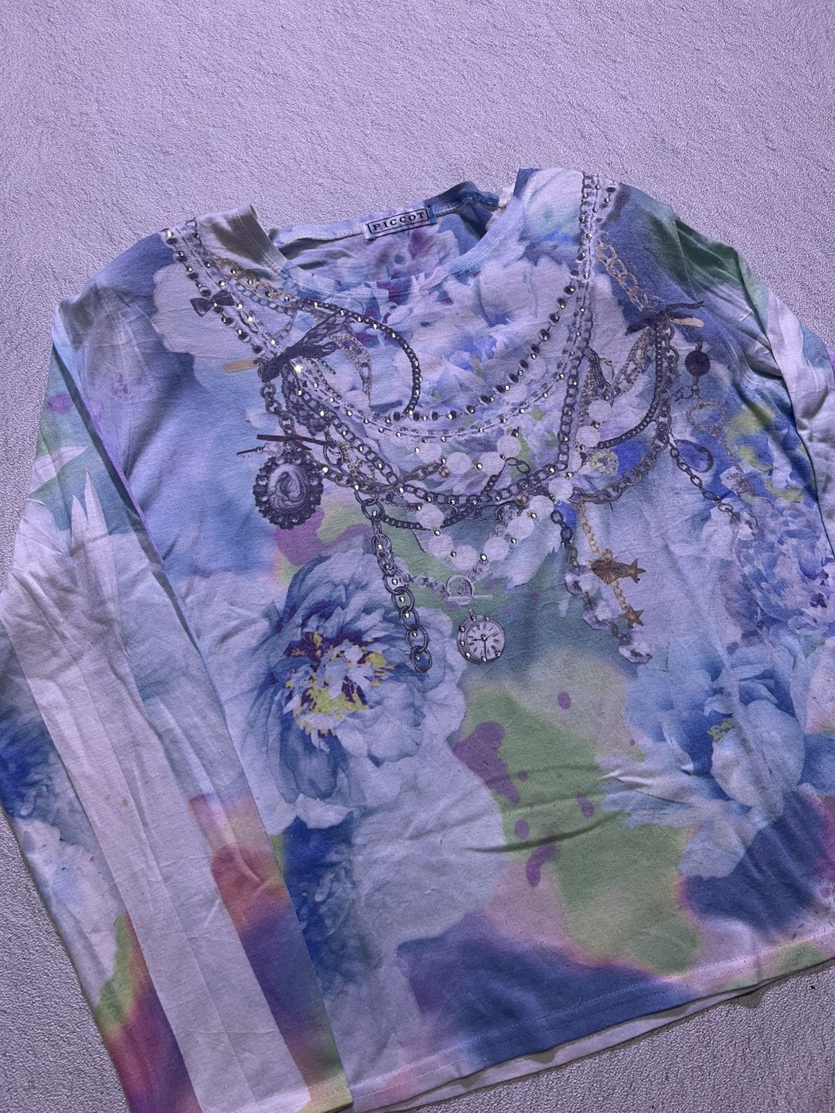 Hysteric Glamour Y2K PICCOT long sleeve tshirt Size US M / EU 48-50 / 2 - 2 Thumbnail
