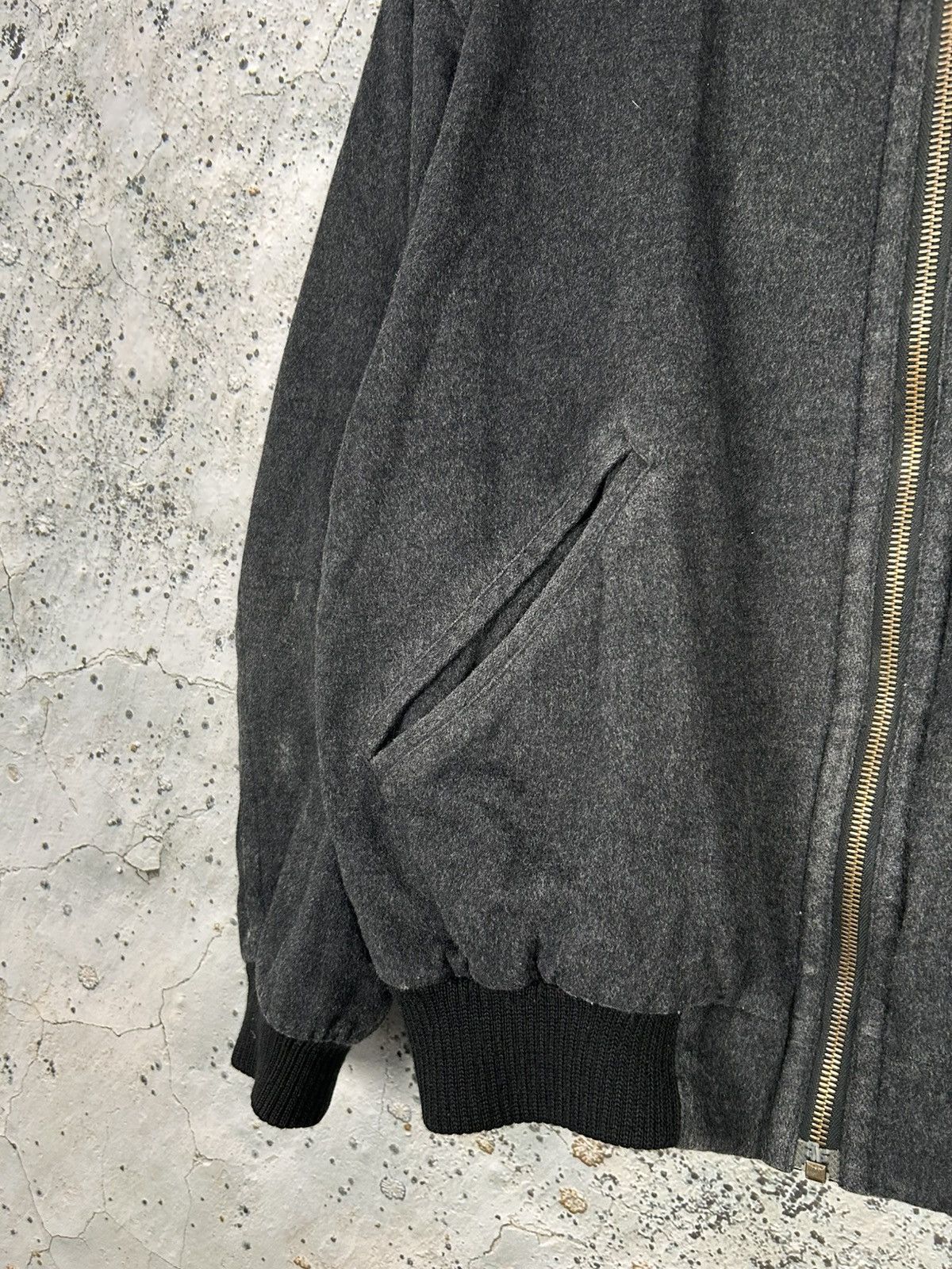 Aquascutum Acquascutum Cashmere and Wool Bomber Jacket Avant Garde 90s Size US XL / EU 56 / 4 - 5 Thumbnail