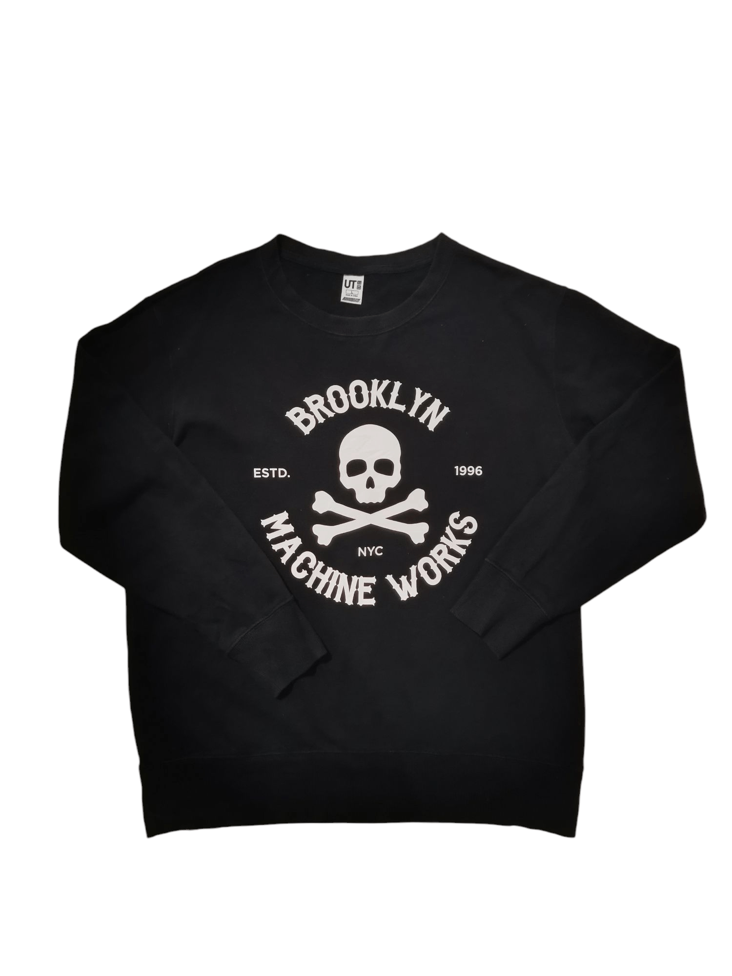 Uniqlo UT Uniqlo Brooklyn Machine Skulls Sweatshirt Size US L / EU 52-54 / 3 - 1 Thumbnail