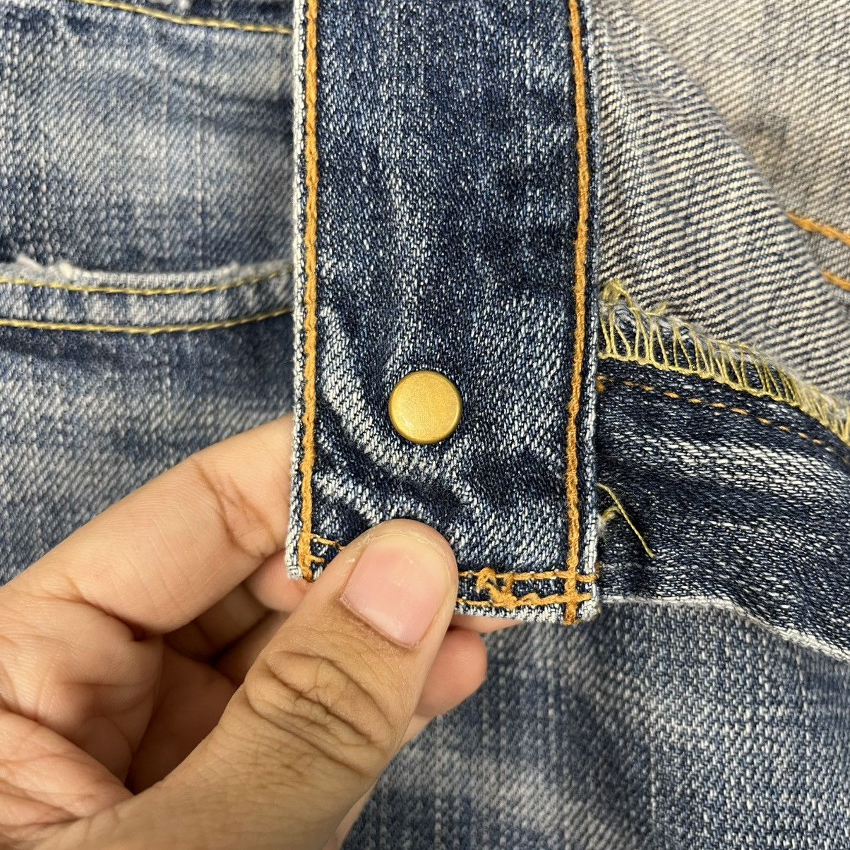 Levi's Vintage Y2k Levis Distressed Denim Jeans Size US 32 / EU 48 - 19 Thumbnail