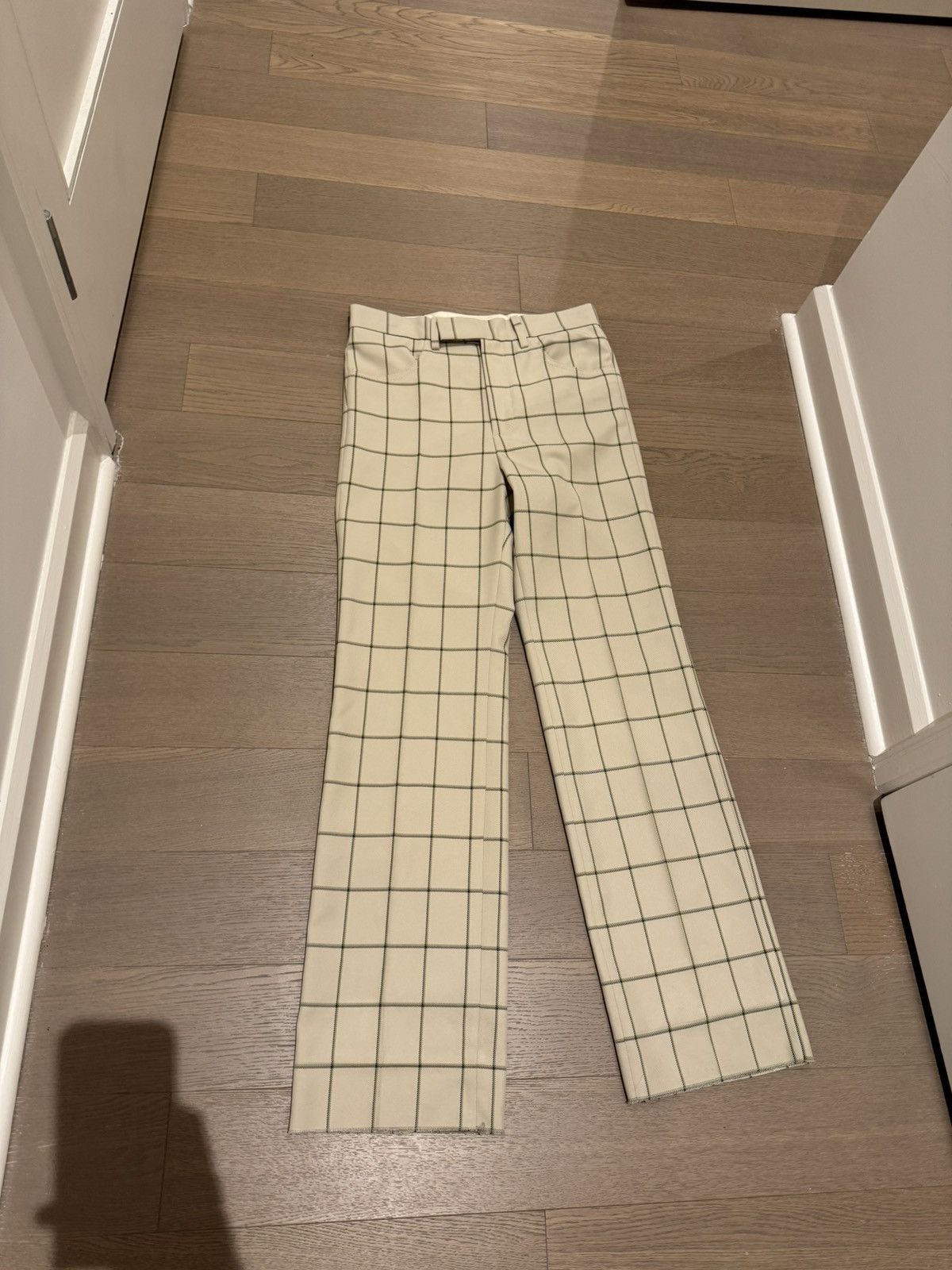 Marni Marni Beige Check Trousers Size 48 Size US 32 / EU 48 - 1 Thumbnail