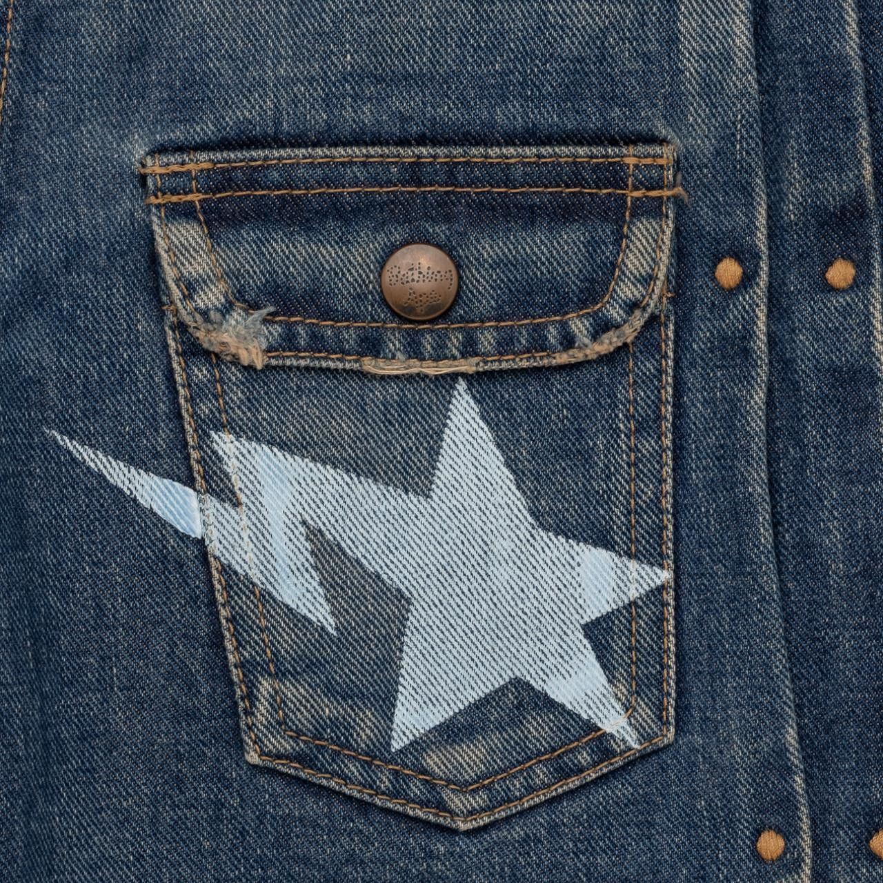 Bape Bape Sta Selvedge Denim Jacket Size US XS / EU 42 / 0 - 4 Thumbnail