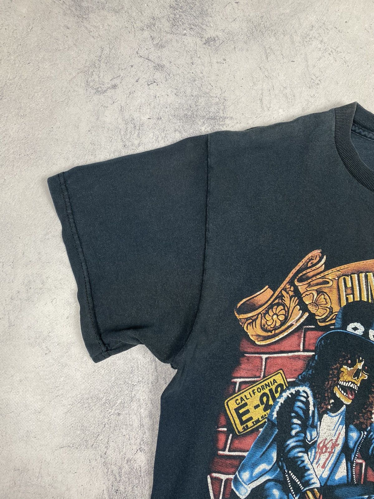 Guns N' Roses Vintage Guns N Roses Rock N Roll Whiskey Harley Full Print Size US M / EU 48-50 / 2 - 5 Thumbnail