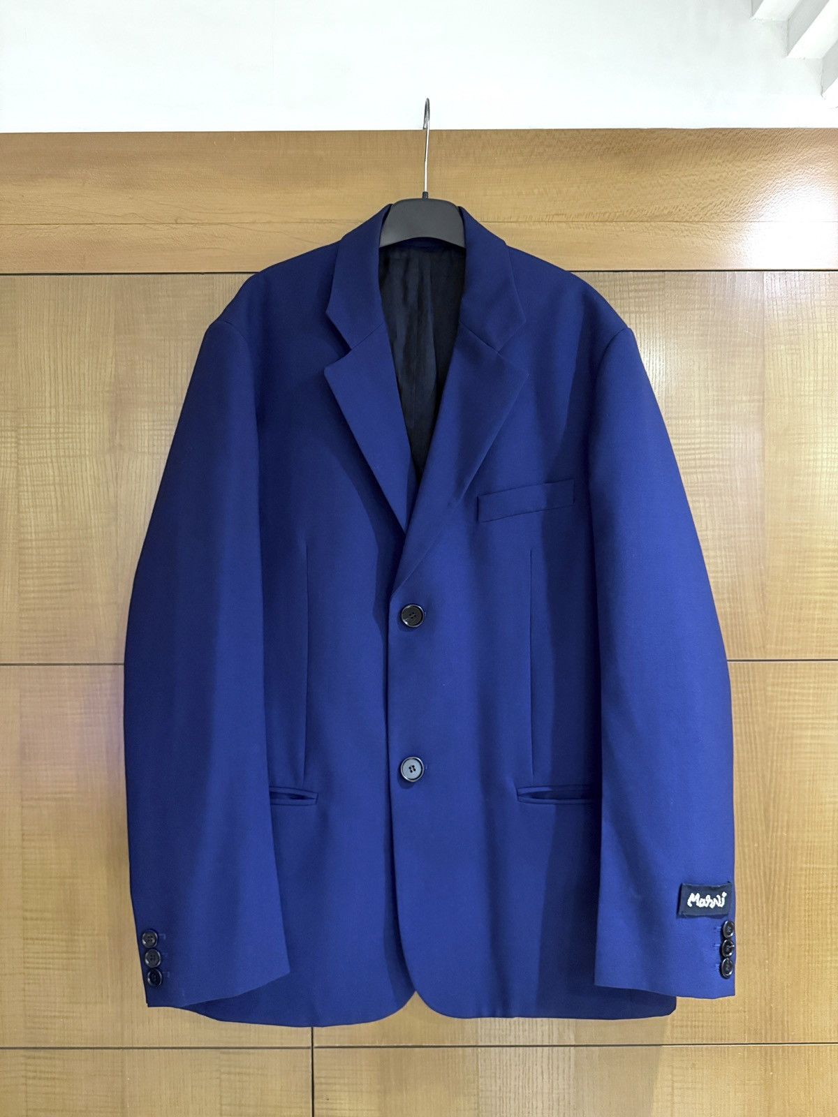 Marni Beautiful navy wool blazer Size US S / EU 44-46 / 1 - 1 Thumbnail