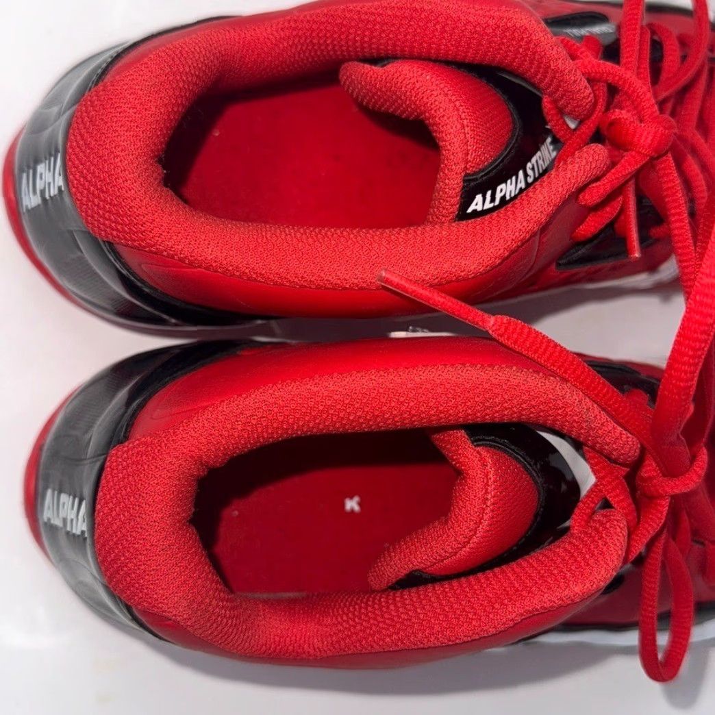 Nike Nike Alpha Strike Football Cleats Red Black Men Size 14 Size US 14 / EU 47 - 5 Thumbnail
