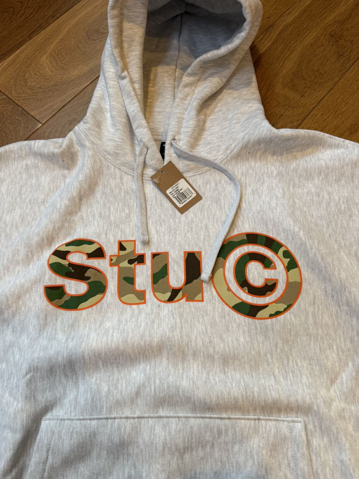 Stussy Stussy Stu C. Hoodie Heather Grey Size US L / EU 52-54 / 3 - 2 Thumbnail