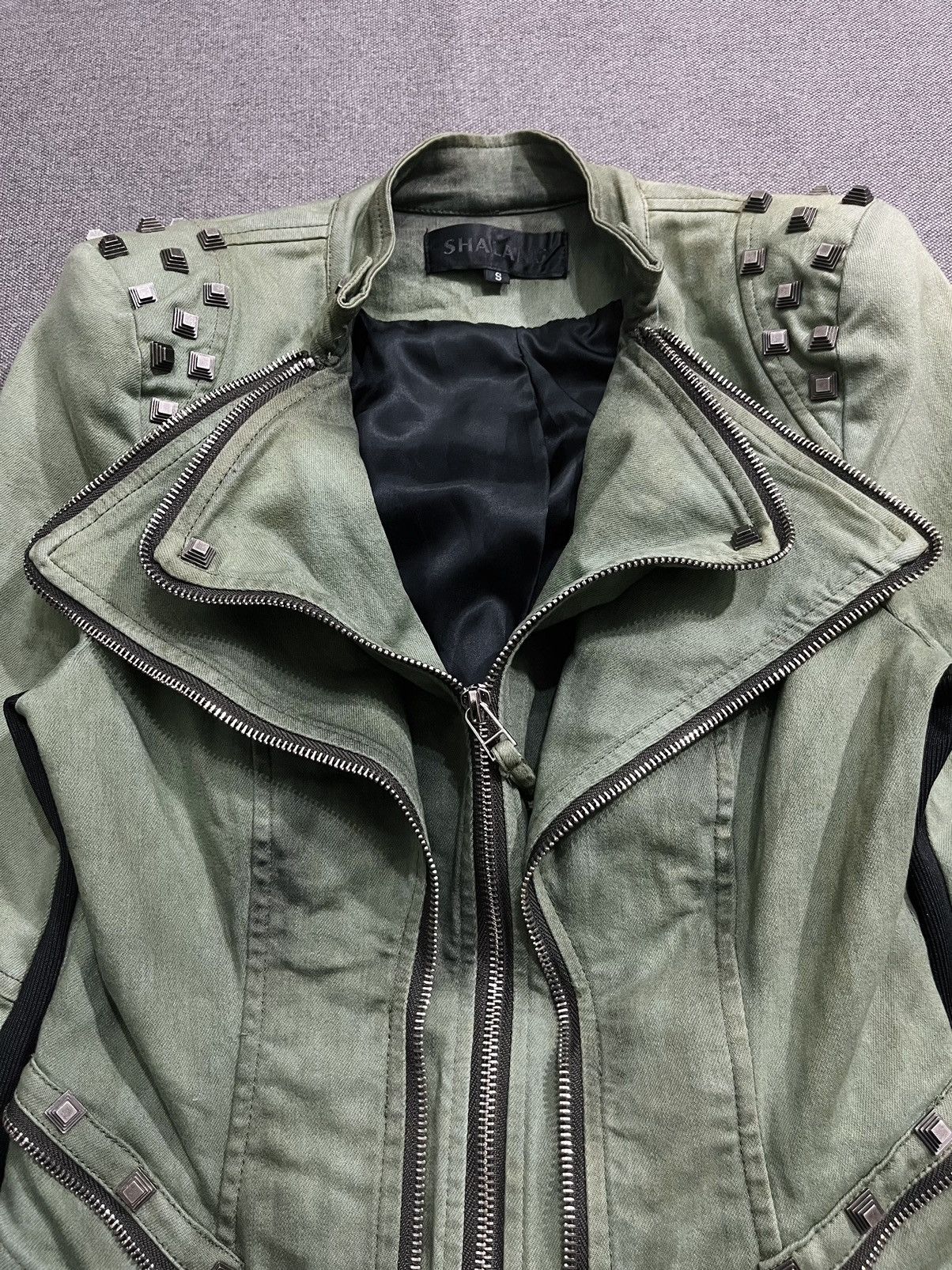 Other Y2K SHALANG studded point ankle Jacket🖤 Size XS / US 0-2 / IT 36-38 - 2 Thumbnail