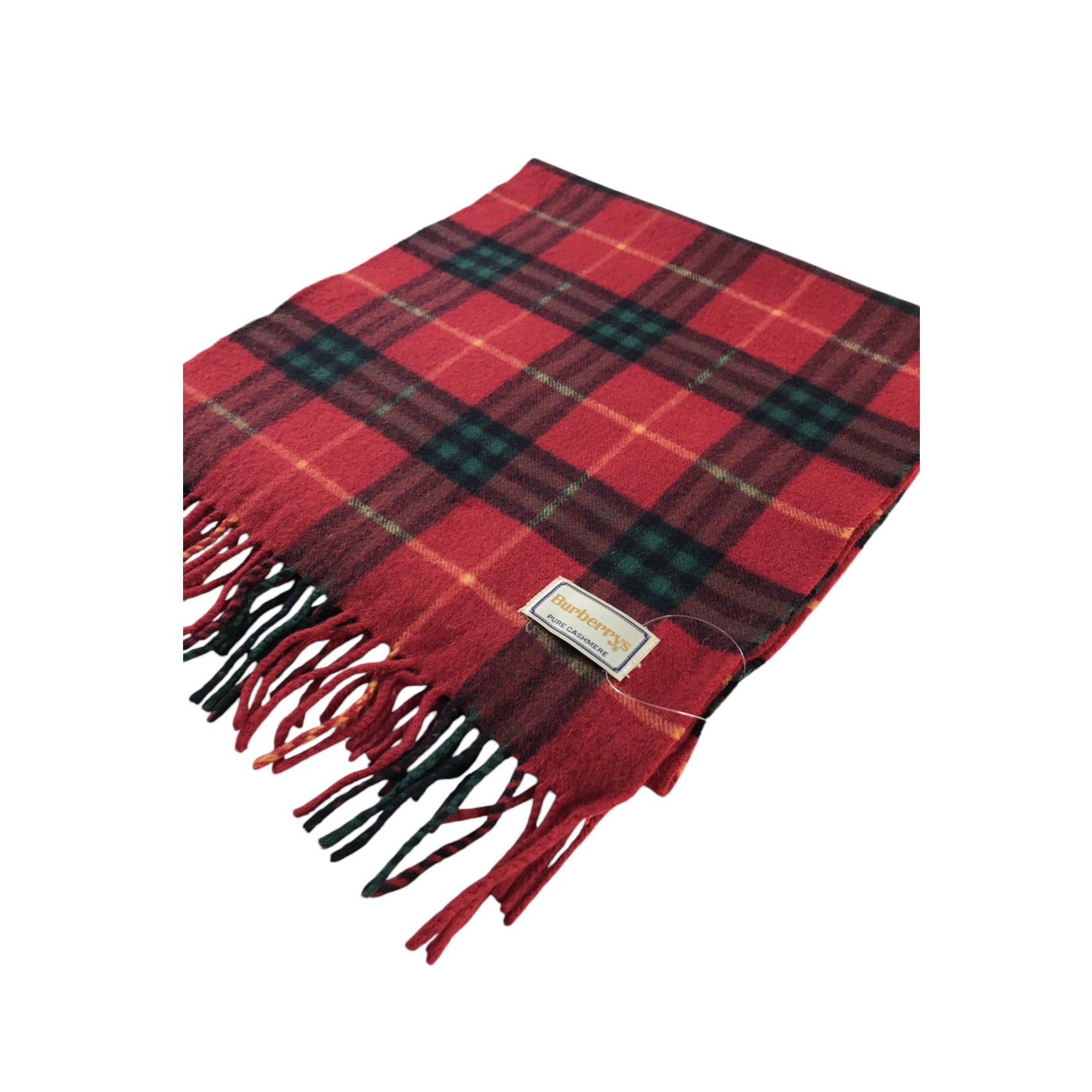 Burberry × Vintage Burberry Scarf / Muffler / Neckwear - WW1840 Size ONE SIZE - 3 Thumbnail